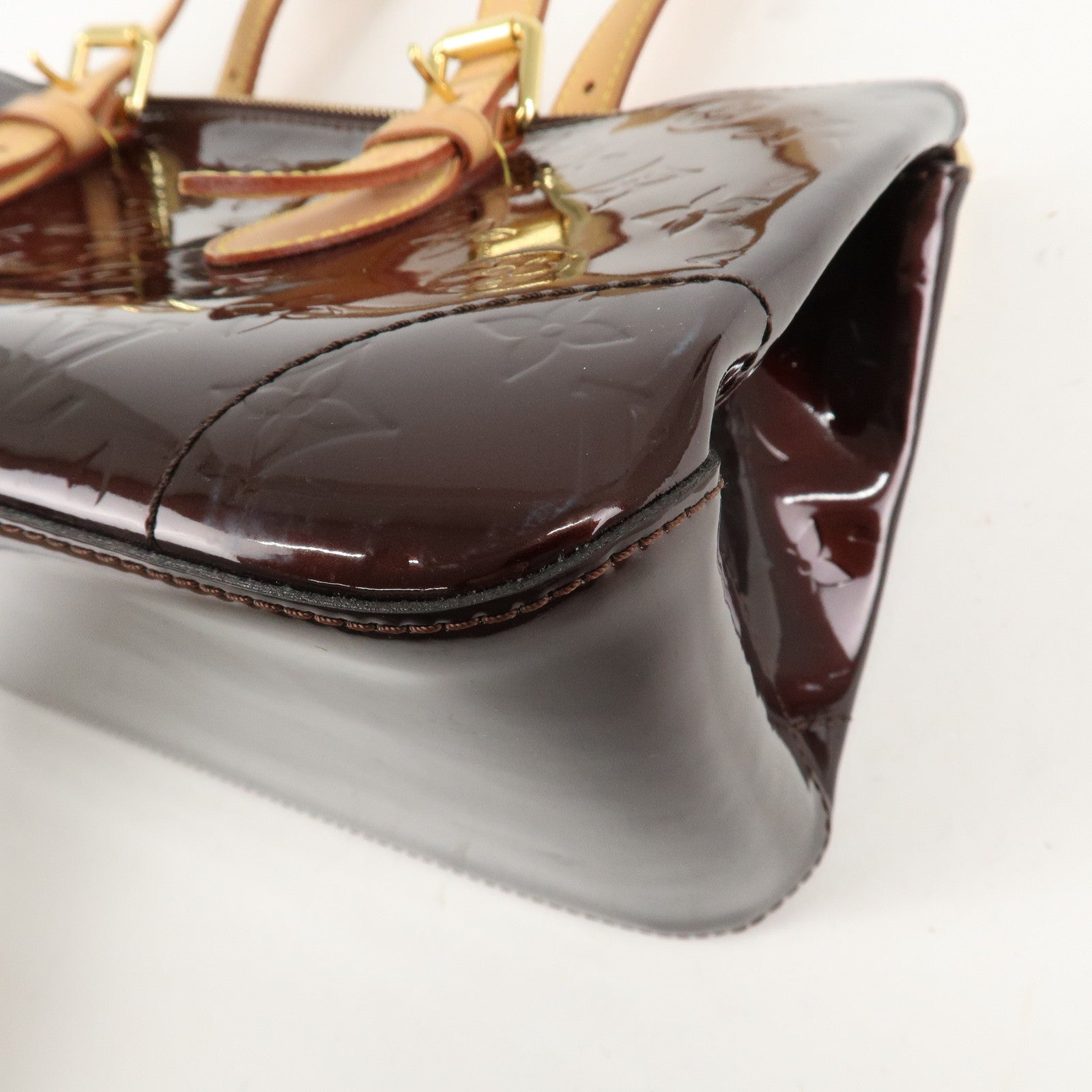 Louis Vuitton Monogram Vernis Rosewood Avenue Hand Bag M93510 Used