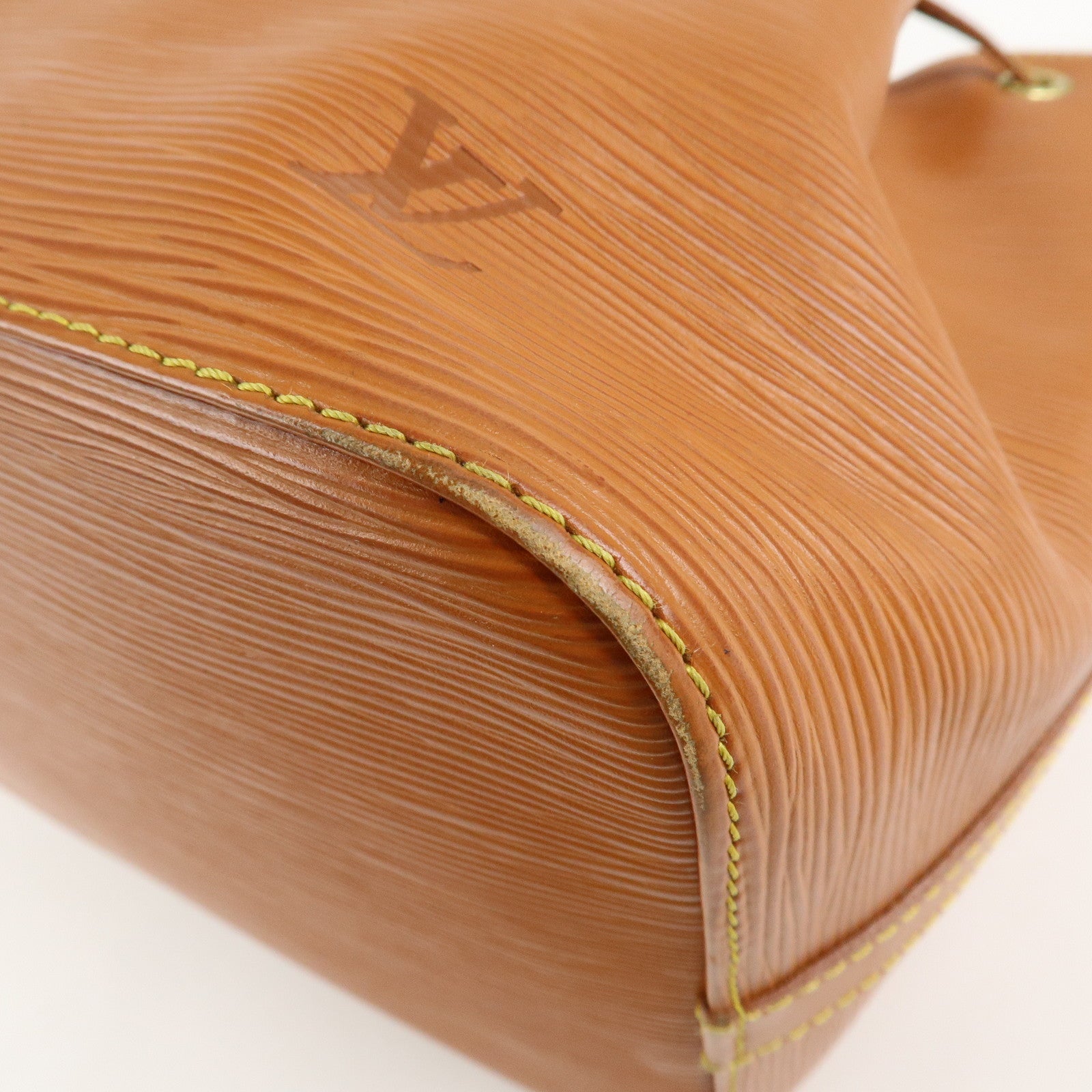 Louis Vuitton Epi Petit Noe Shoulder Bag Zipang Gold M44108 Used