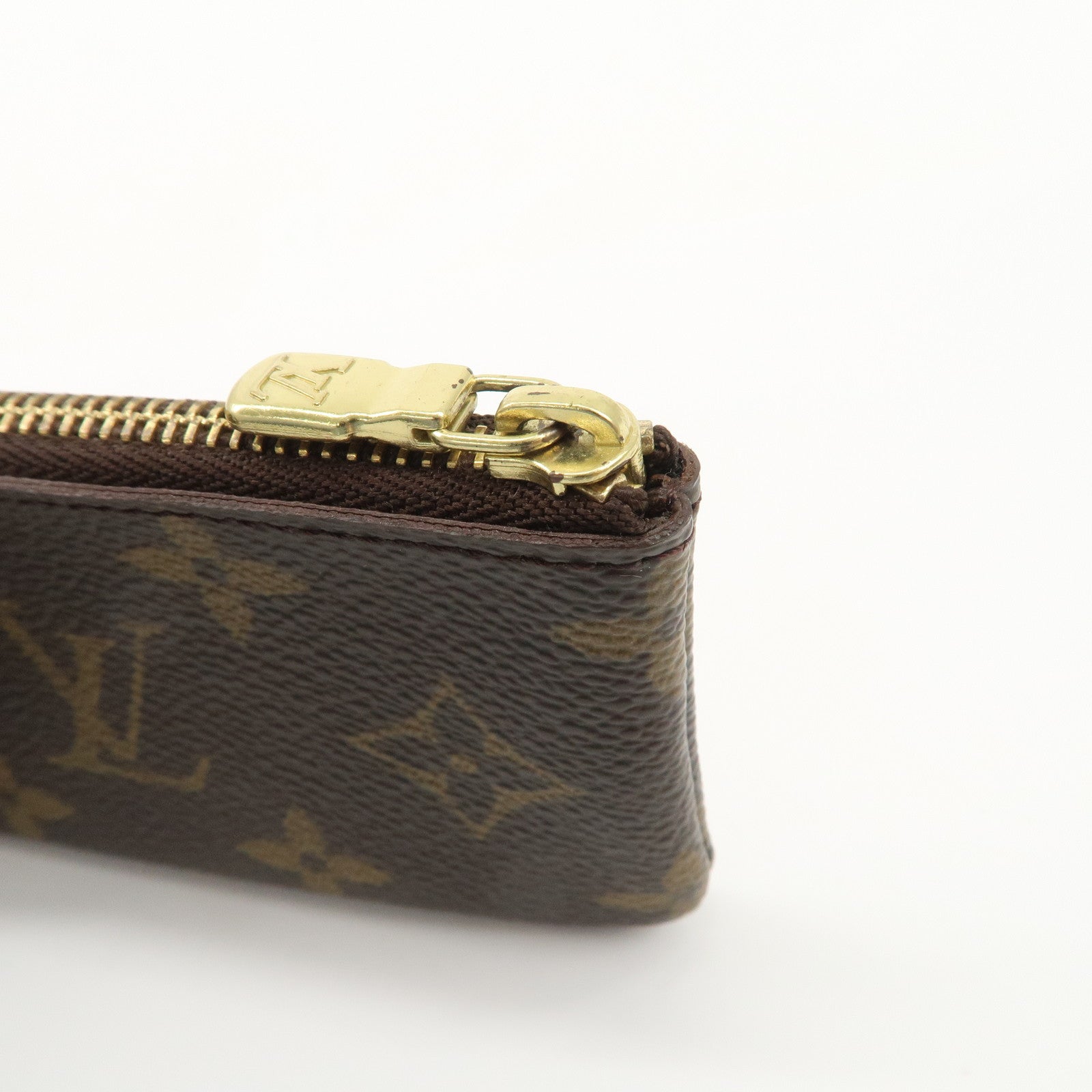 Louis Vuitton Monogram Pochette Cles Coin Case Key Case M62650 Used