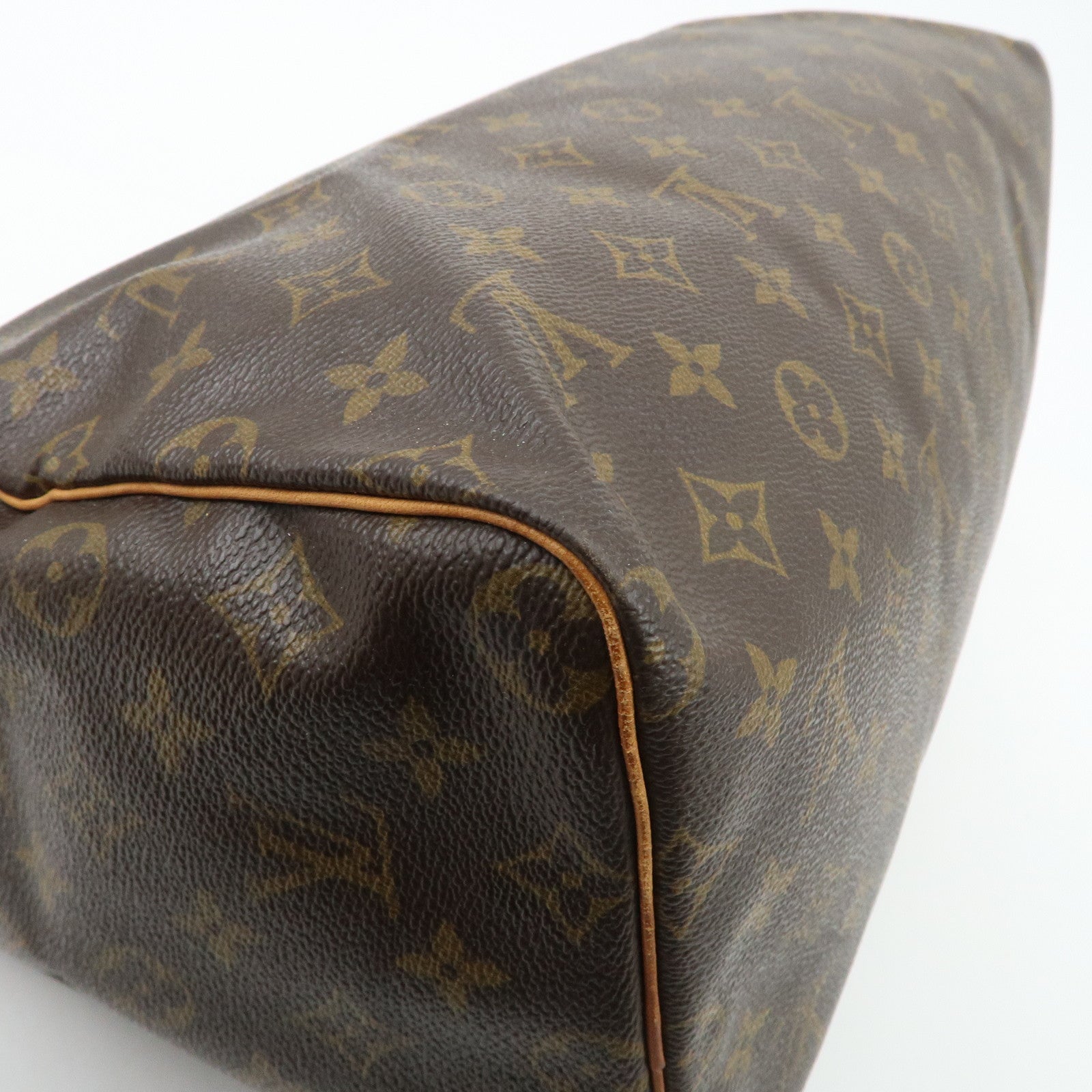 Louis Vuitton Monogram Speedy 40 Hand Bag Boston Bag M41522 Used