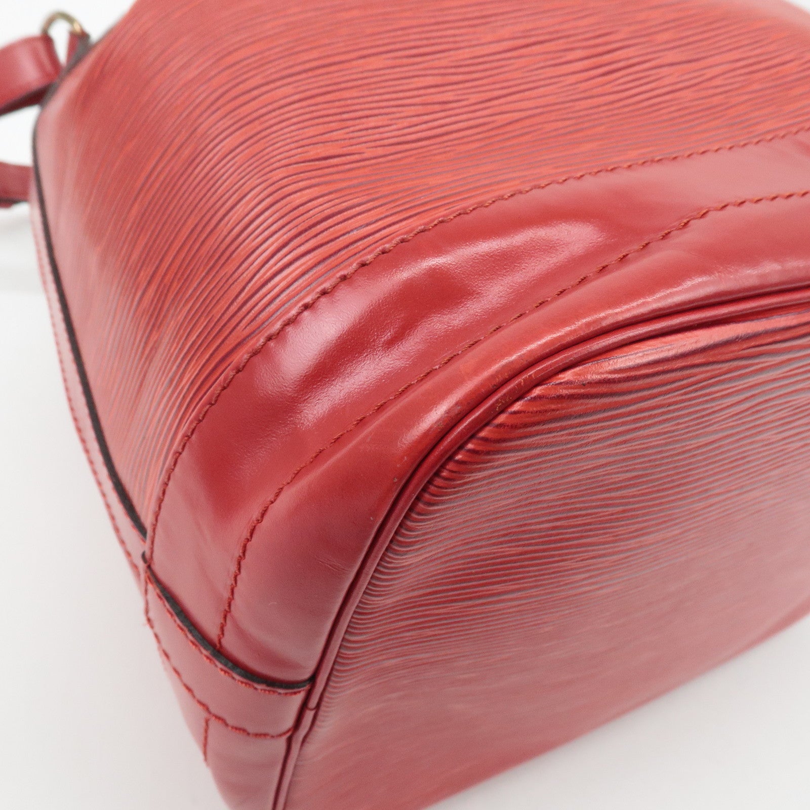 Louis Vuitton Epi Noe Shoulder Bag Castilian Red M44007 Used