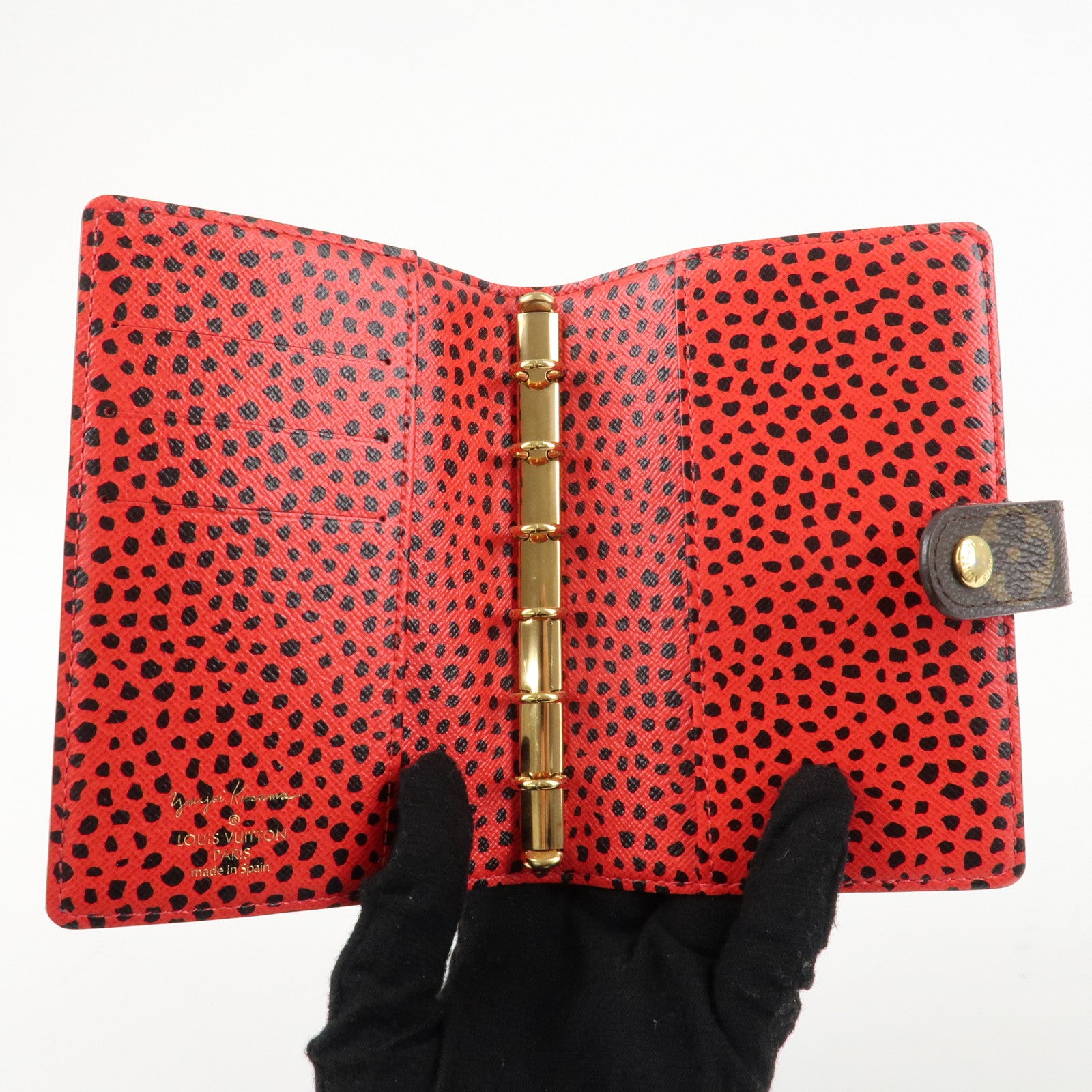 Louis Vuitton Monogram Yayoi Kusama Infinity Dot Agenda PM M91516 Used