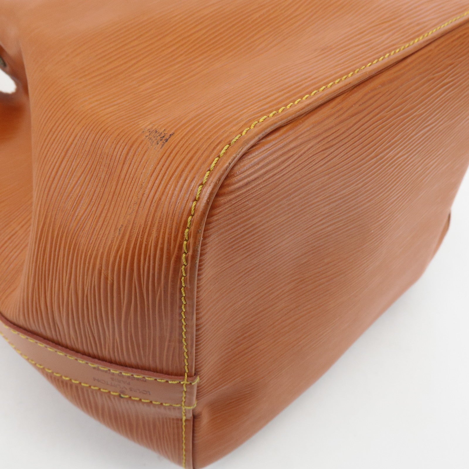 Louis Vuitton Epi Petit Noe Shoulder Bag Kenya Brown M44103 Used