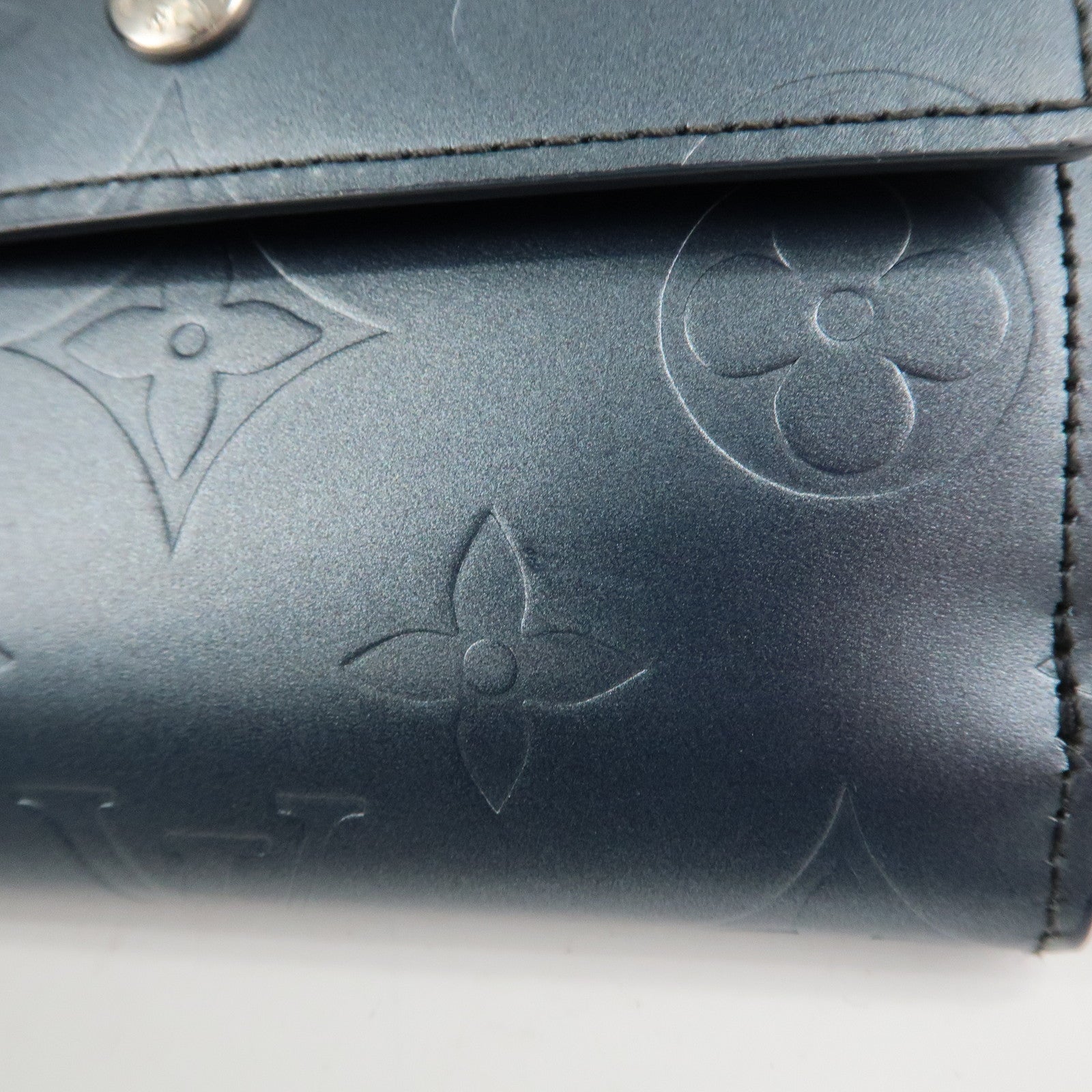 Louis Vuitton Monogram Matte Porte Monnaie Billets Credit M65115 Used
