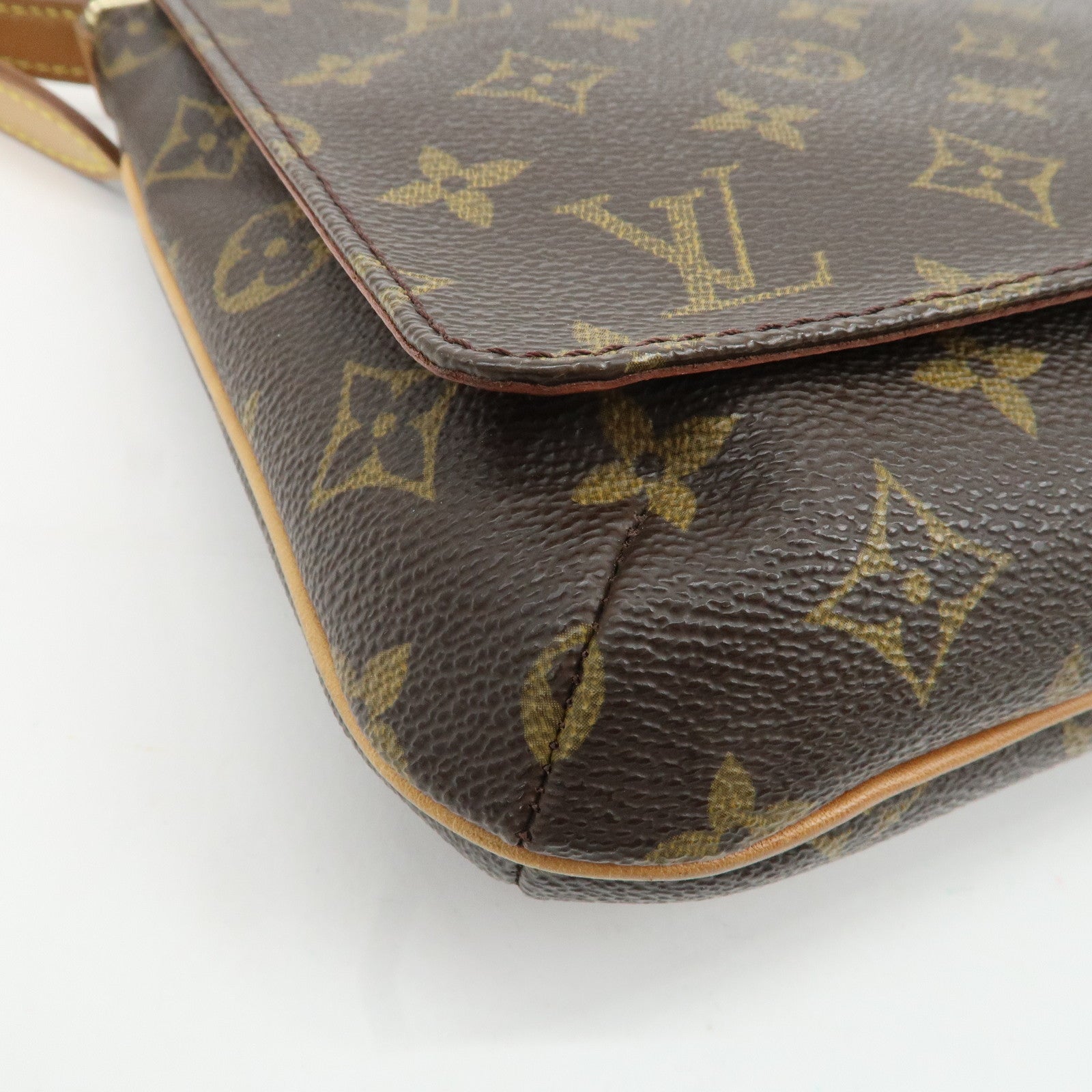 Authc Louis Vuitton Monogram Musette Tango Short Shoulder Bag M51257 Used