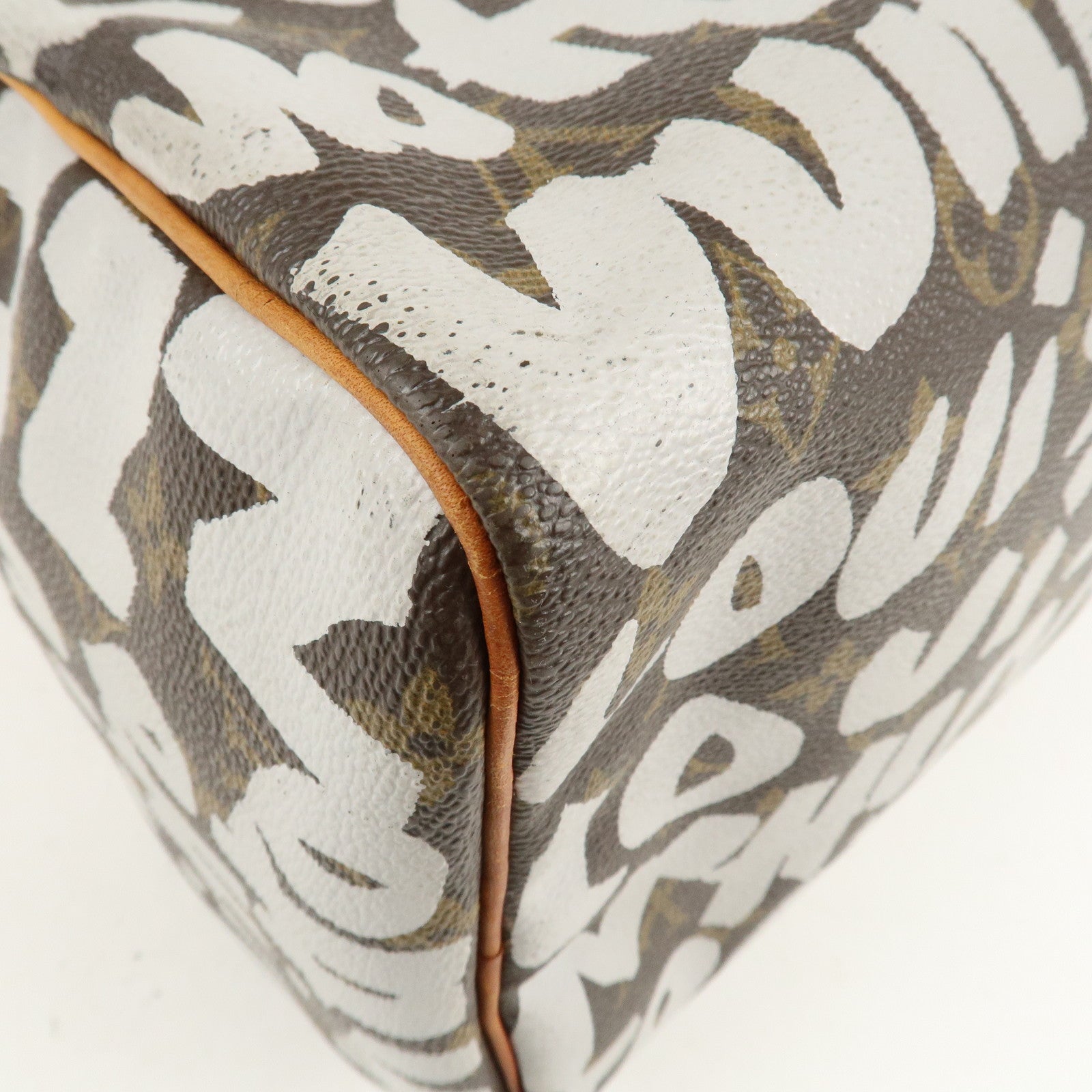 Louis Vuitton Monogram Graffiti Speedy 30 Boston Bag M92195 Used