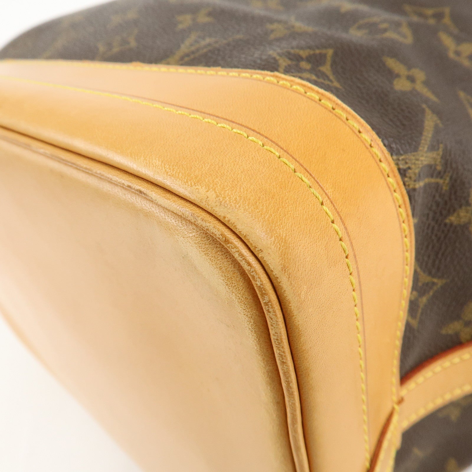 Louis Vuitton Monogram Noe Shoulder Bag Hand Bag Brown M42224 Used