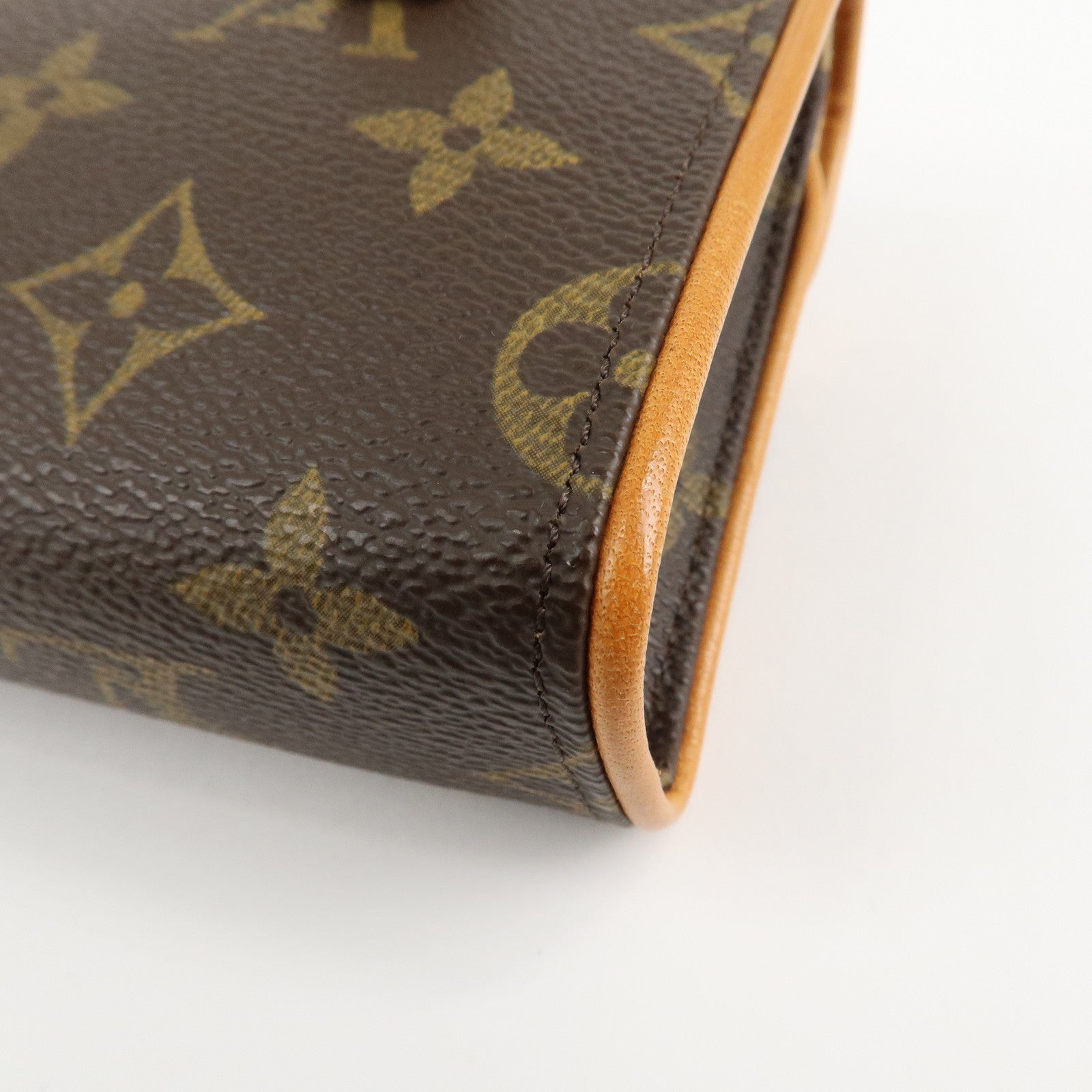 Louis Vuitton Monogram Pochette Florentine Waist Bag Belt M M51855 Used