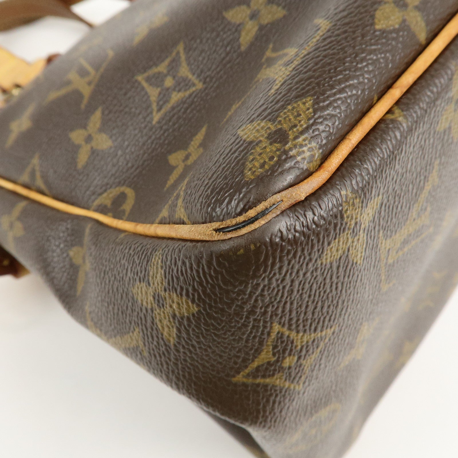 Louis Vuitton Monogram Batignolles Tote Bag Hand Bag M51156 Used