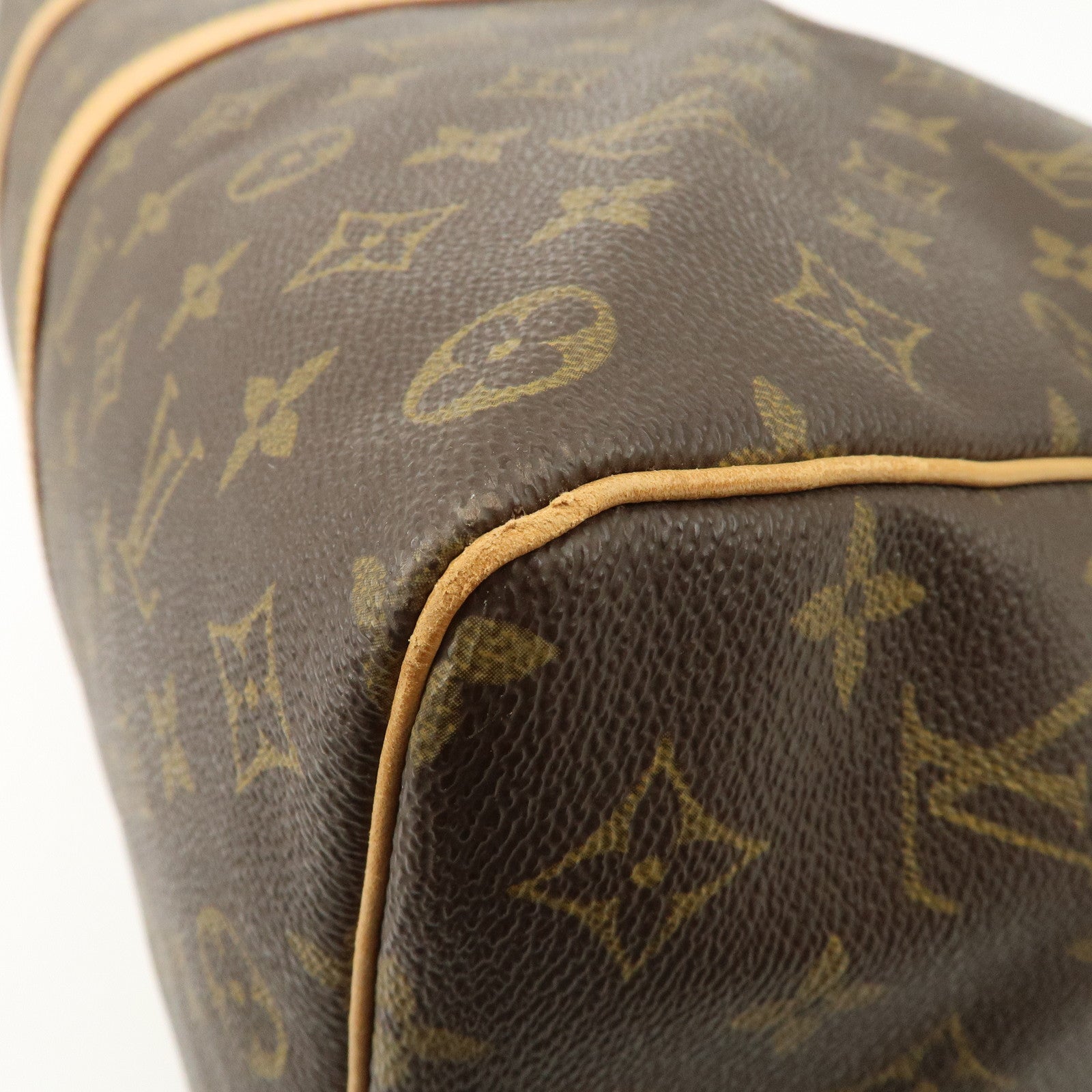 Louis Vuitton Monogram Keep All 50 Bag Boston Bag Brown M41426 Used