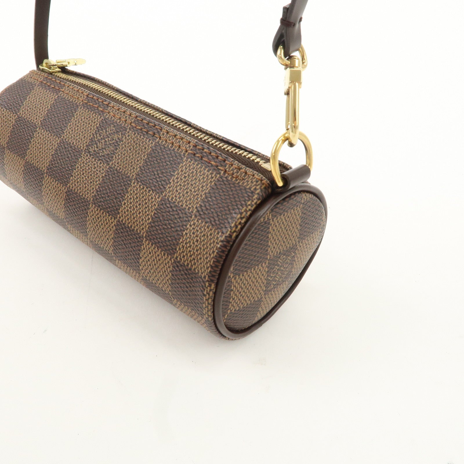 Louis Vuitton Damier Pouch for Papillon Bag Mini Bag Brown Used