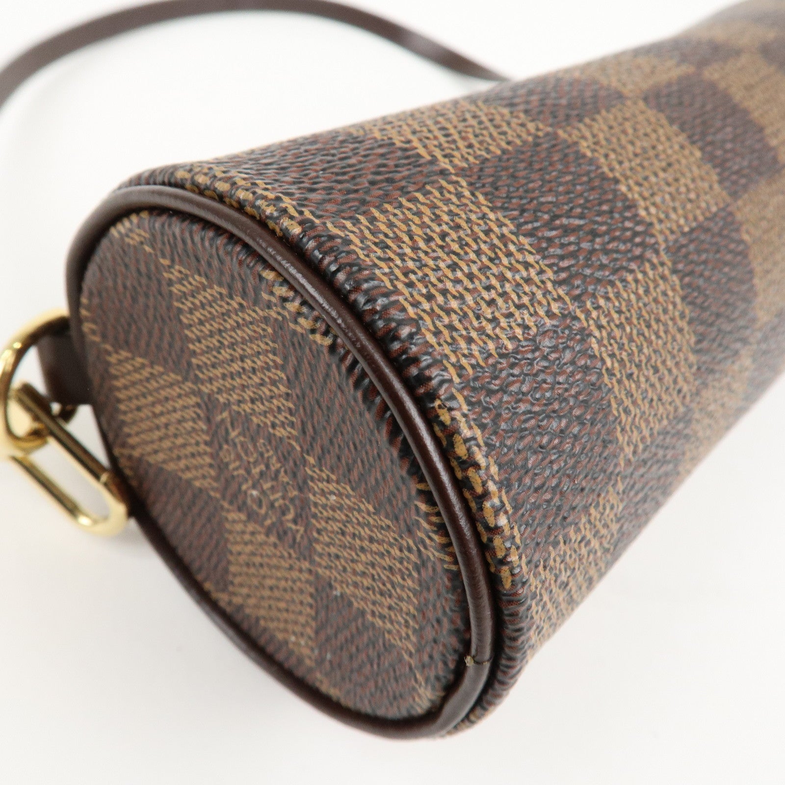 Louis Vuitton Damier Pouch for Papillon Bag Mini Bag Brown Used