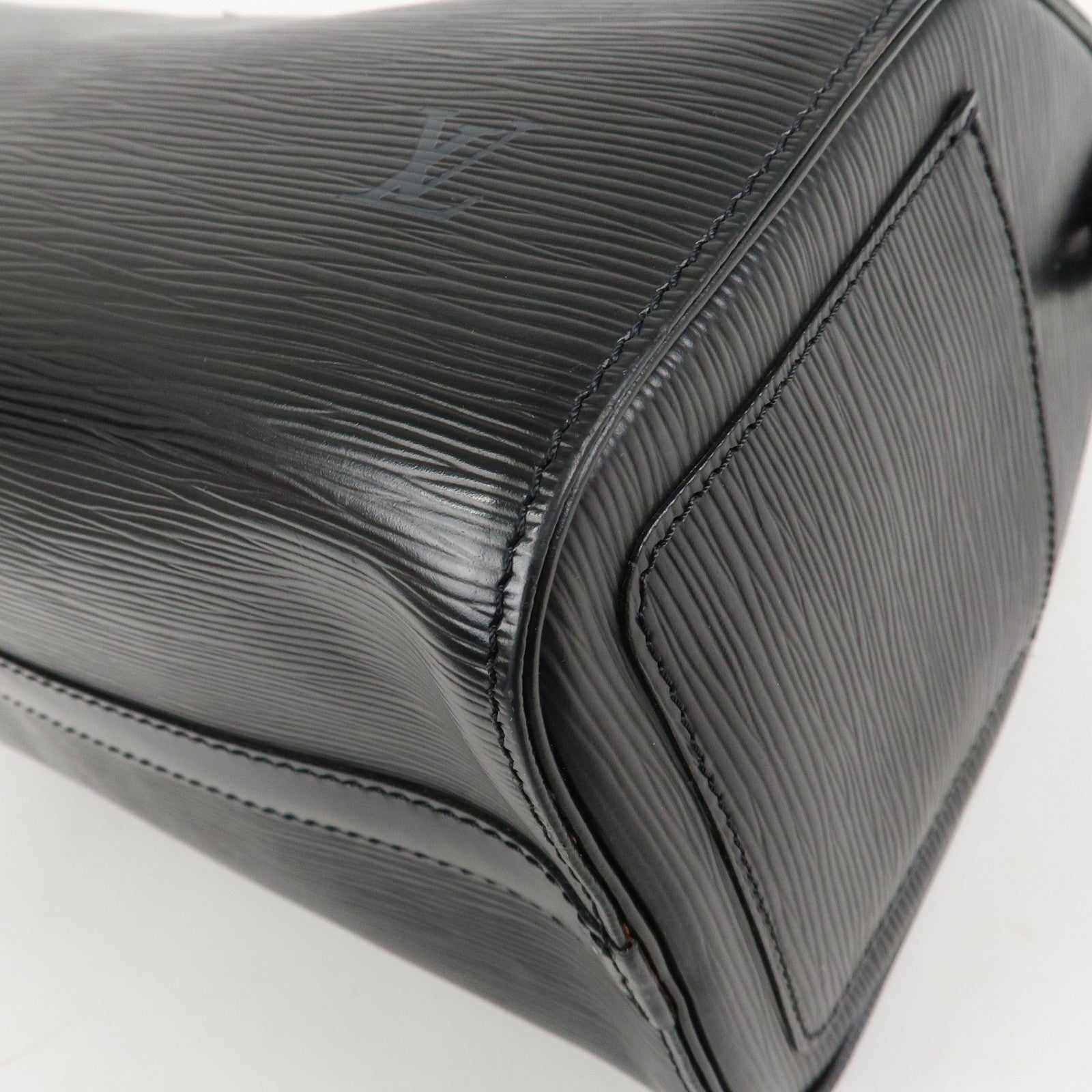 Louis Vuitton Epi Speedy 25 Boston Bag Hand Bag Noir M43012 Used