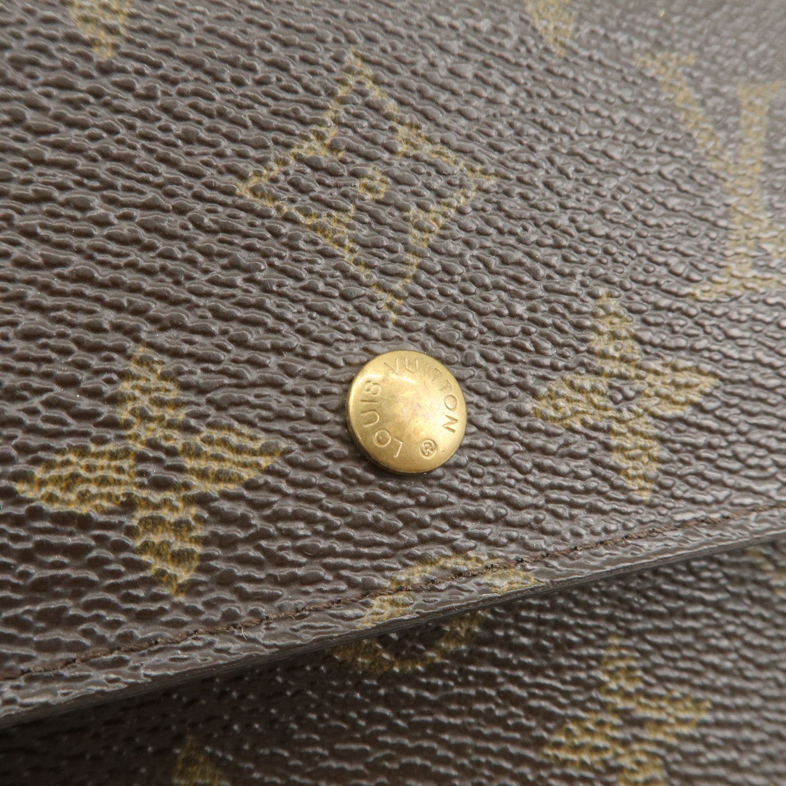 Louis Vuitton Monogram Porte Tresor International Wallet M61215 Used