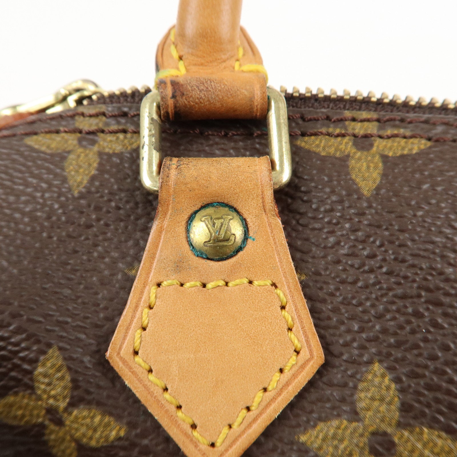 Louis Vuitton Monogram Mini Speedy & Strap M41534 J75010 Used