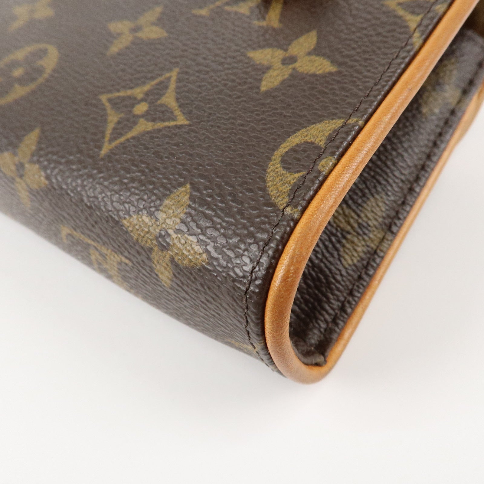 Louis Vuitton Monogram Pochette Florentine Waist Bag BeltXS M51855 Used