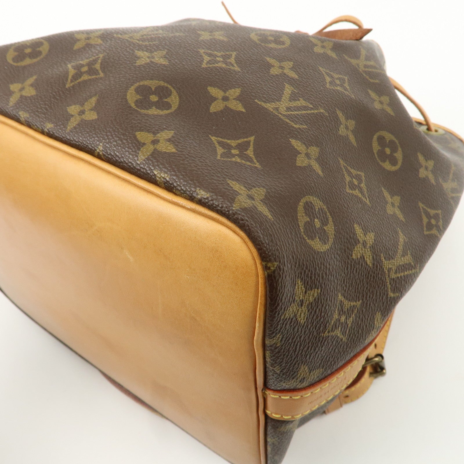 Louis Vuitton Monogram Petit Noe Shoulder Bag Brown M42226 Used