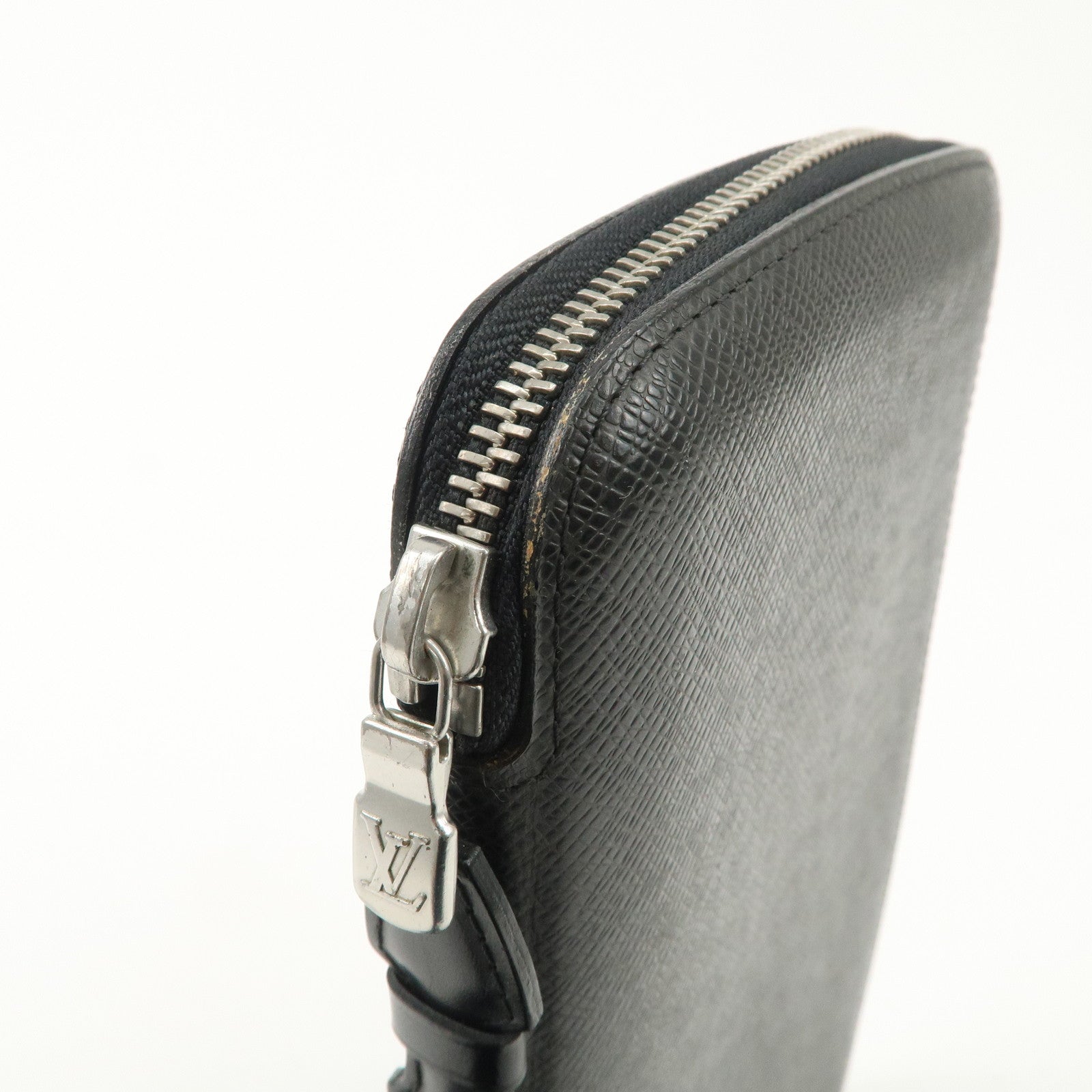 Louis Vuitton Taiga Organizer Atoll Long Wallet Ardoise M30652 Used