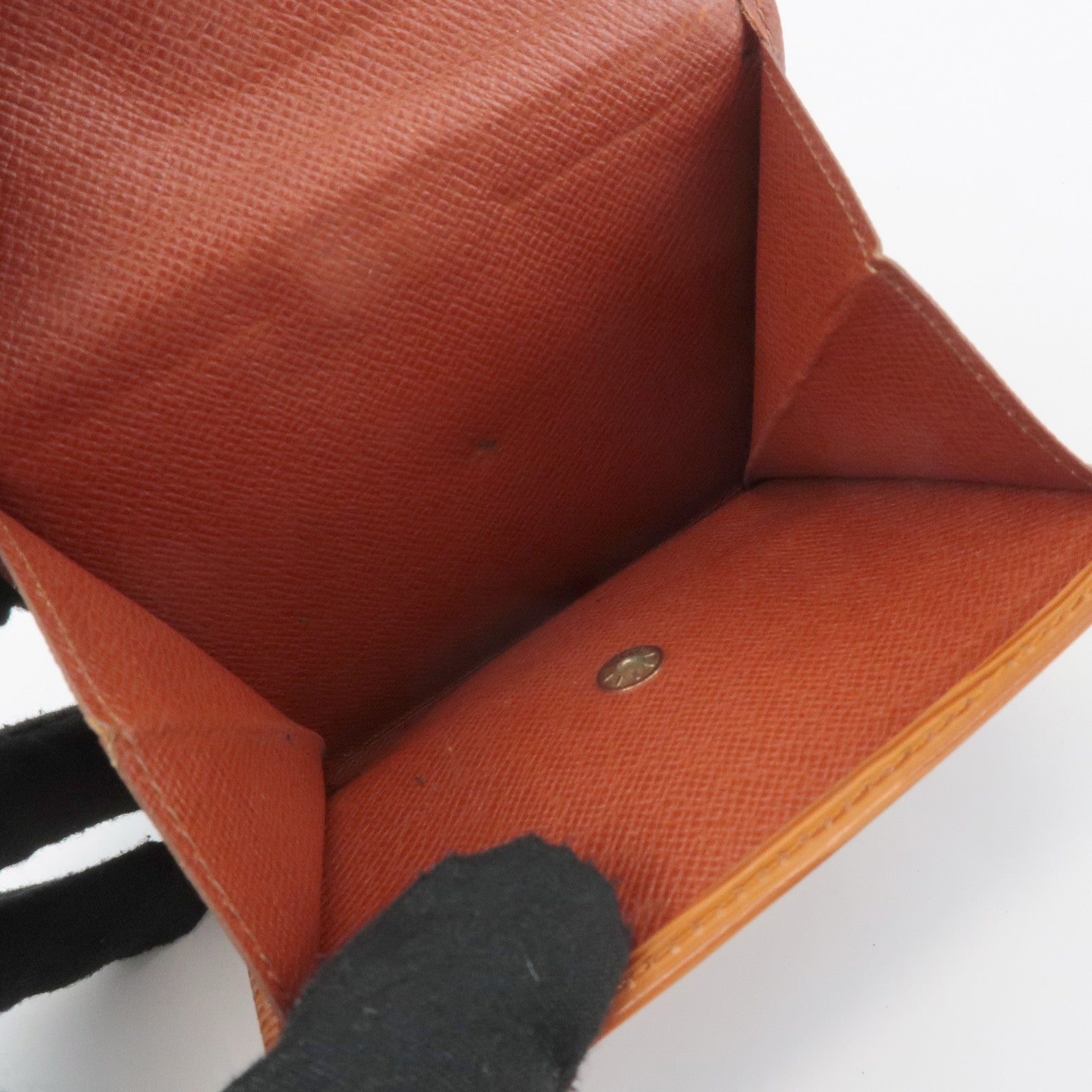 Louis Vuitton Set of 2 Epi Wallet Noir Kenya Brown M63642 M63483 Used