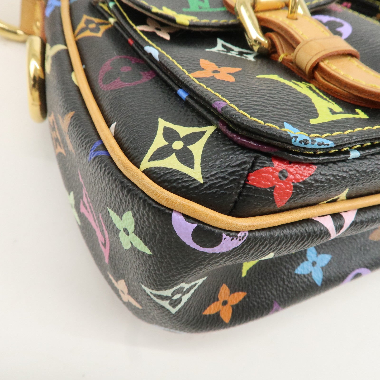 Louis Vuitton Monogram Multicolor Lodge PM Shoulder Bag M40054 Used
