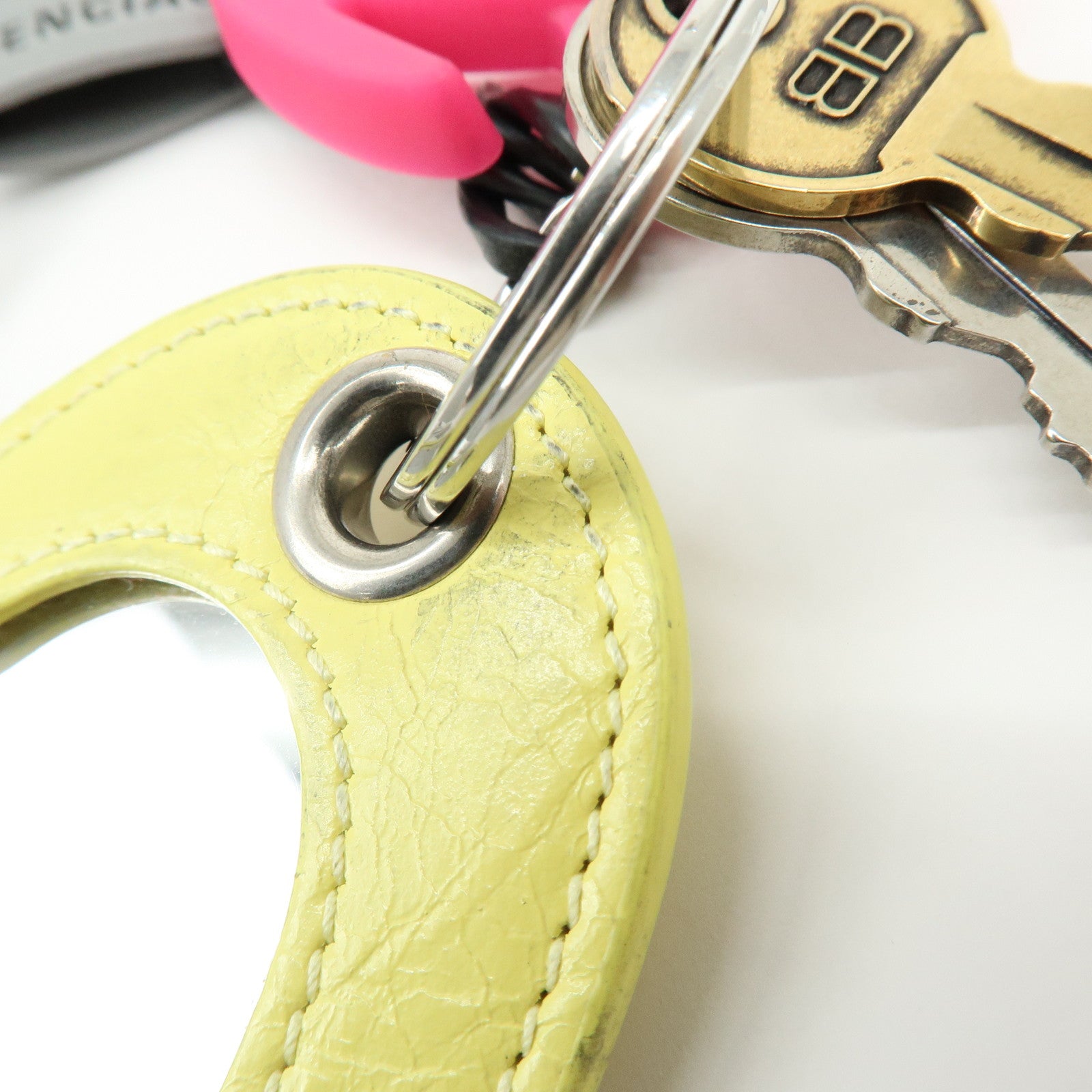 BALENCIAGA Le Cagole Girly Bag Charm Key Chain 7956572AA9D1191