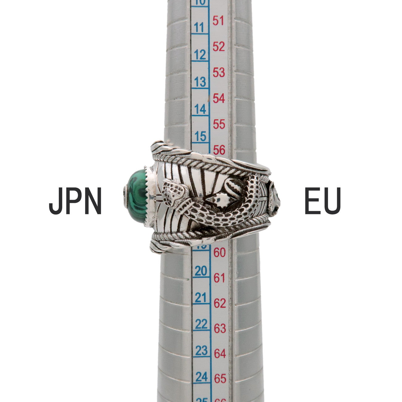 GUCCI Interlocking G Garden Snake Tiger Head Ring SV925 #18 499007