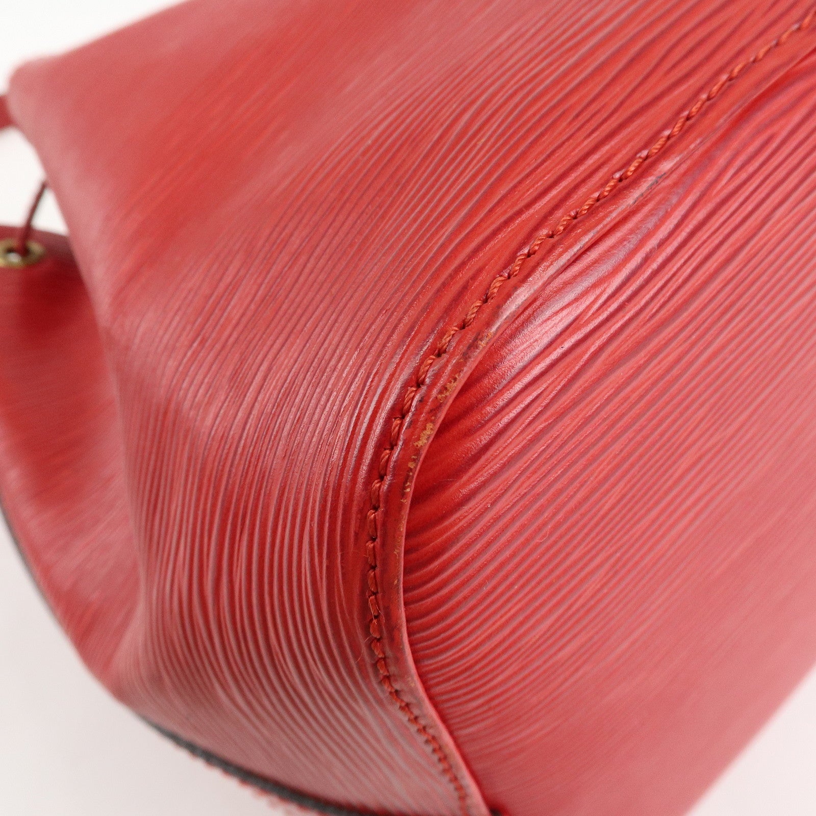 Louis Vuitton Epi Petit Noe Shoulder Bag Castilian Red M44107 Used