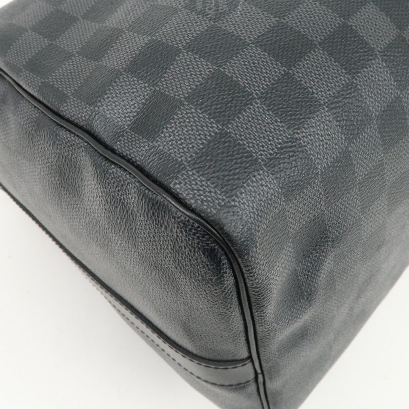 Louis Vuitton Damier Graphite Keepall Bandouliere 45 N41418 Used