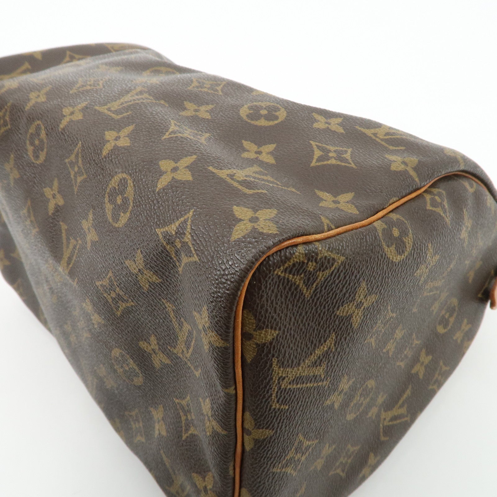 Louis Vuitton Monogram Speedy 30 Hand Bag Boston Bag M41526 Used