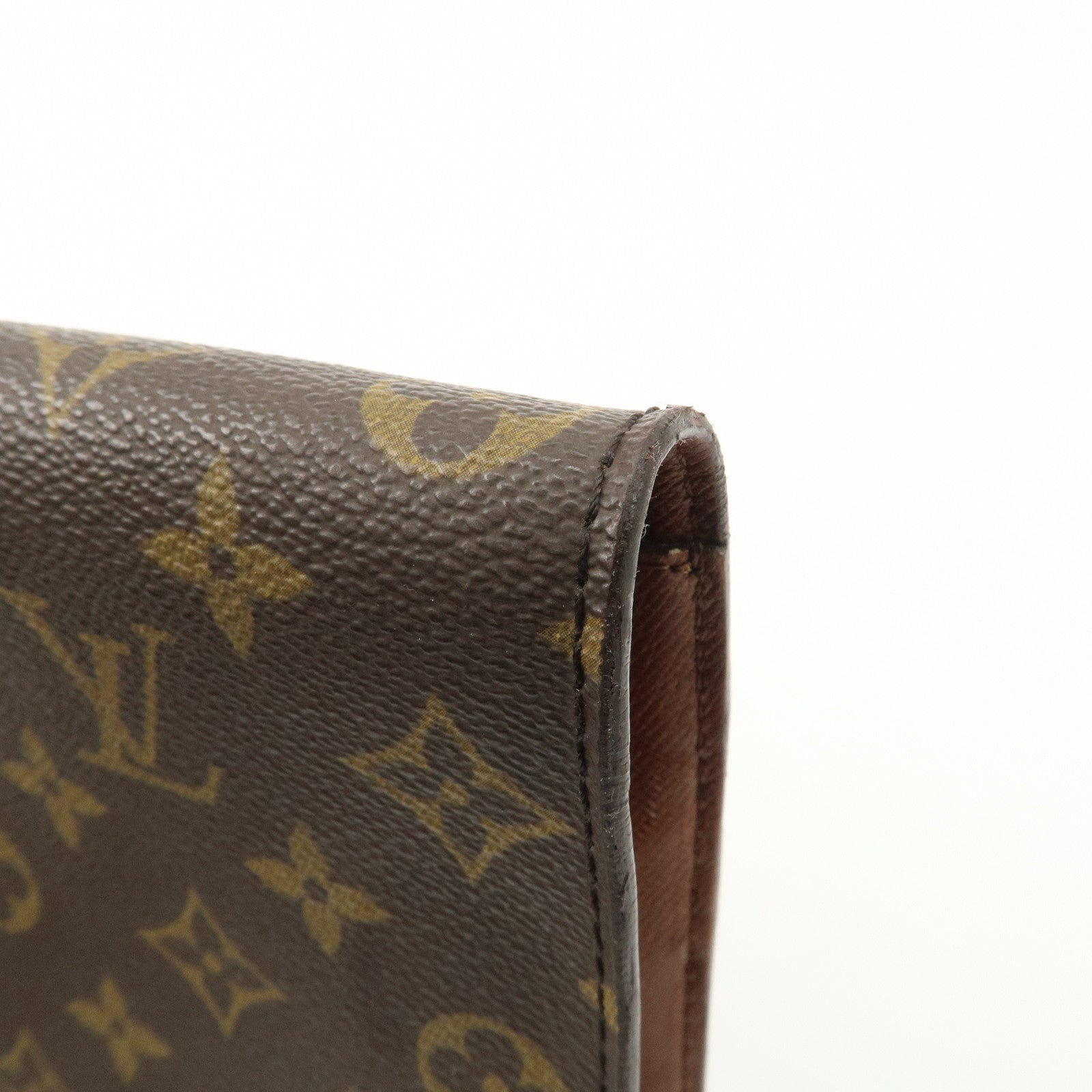 Louis Vuitton Monogram Bordeaux Shoulder Bag Hand Bag M51798 Used