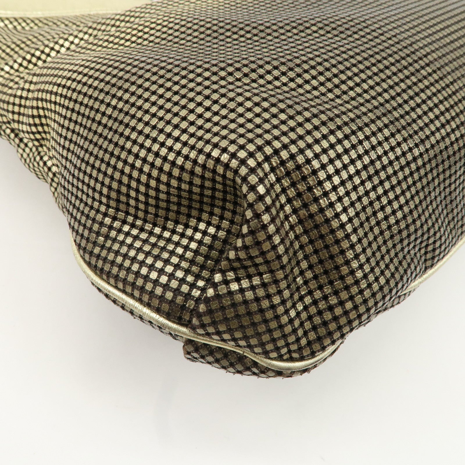 CHANEL COCO Mark Leather Big Gradation Shoulder Bag Used