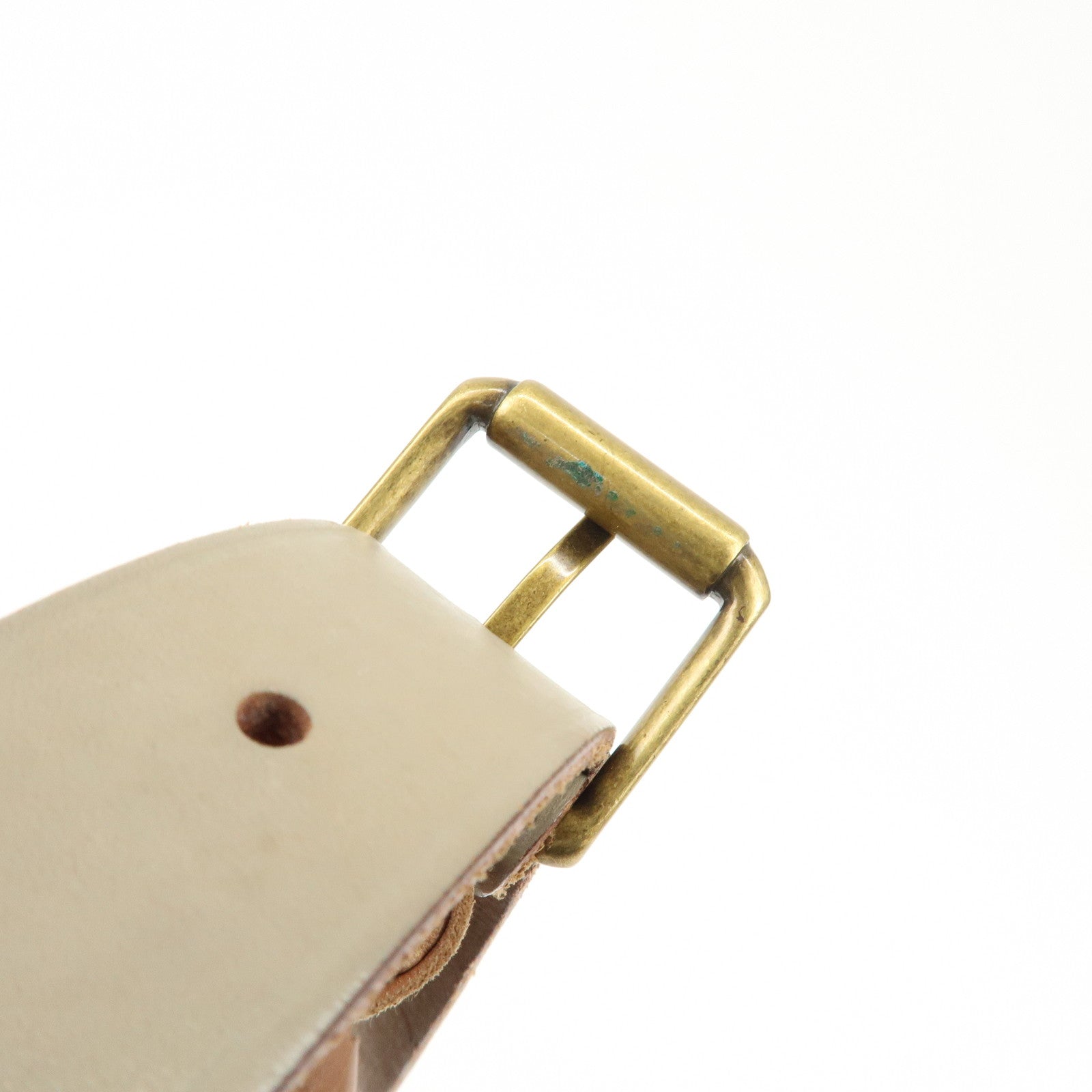 BOTTEGA VENETA Intrecciato Leather Shoulder Bag Brown Used