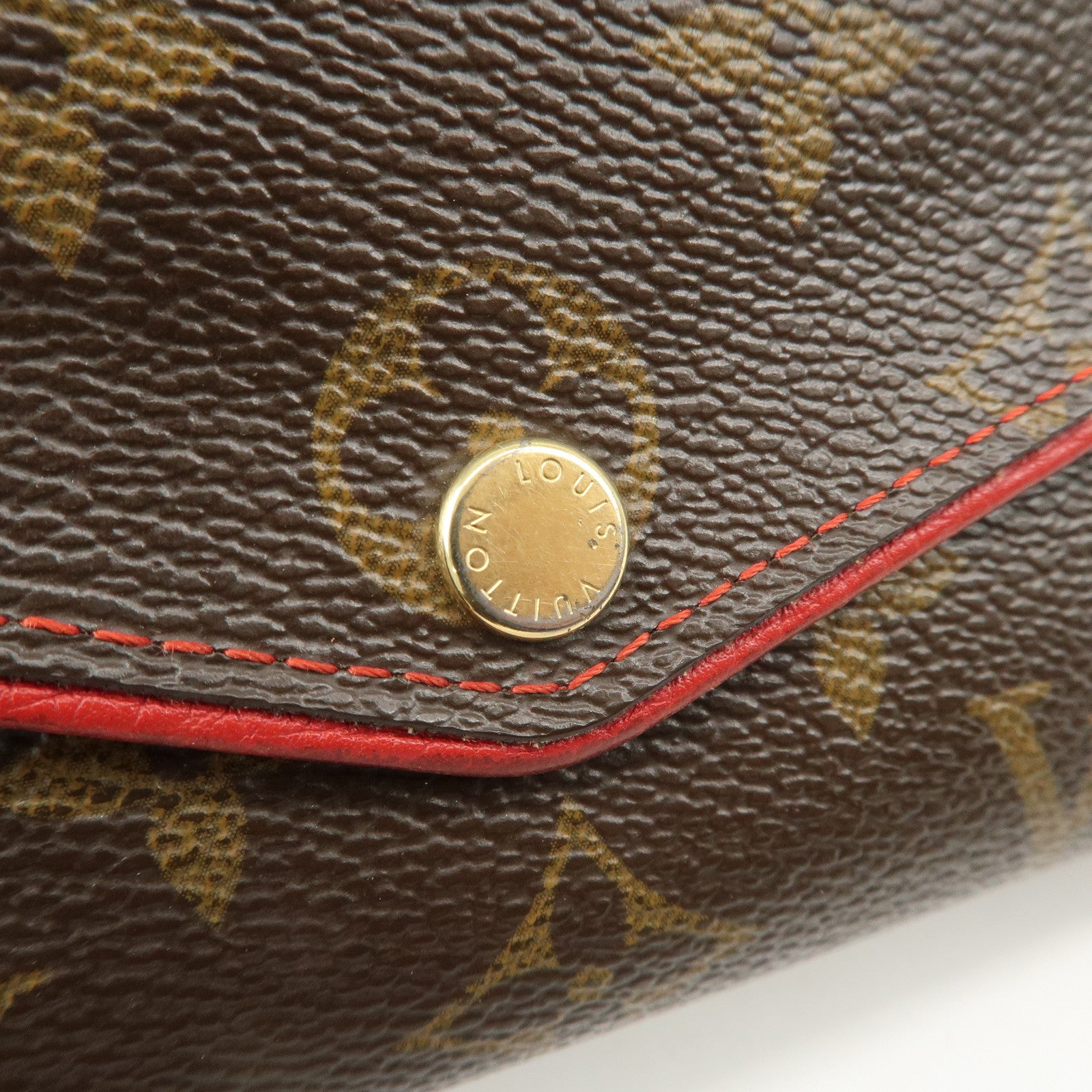 Louis Vuitton Monogram Portefeuille Sarah Retiro Wallet M61184 Used