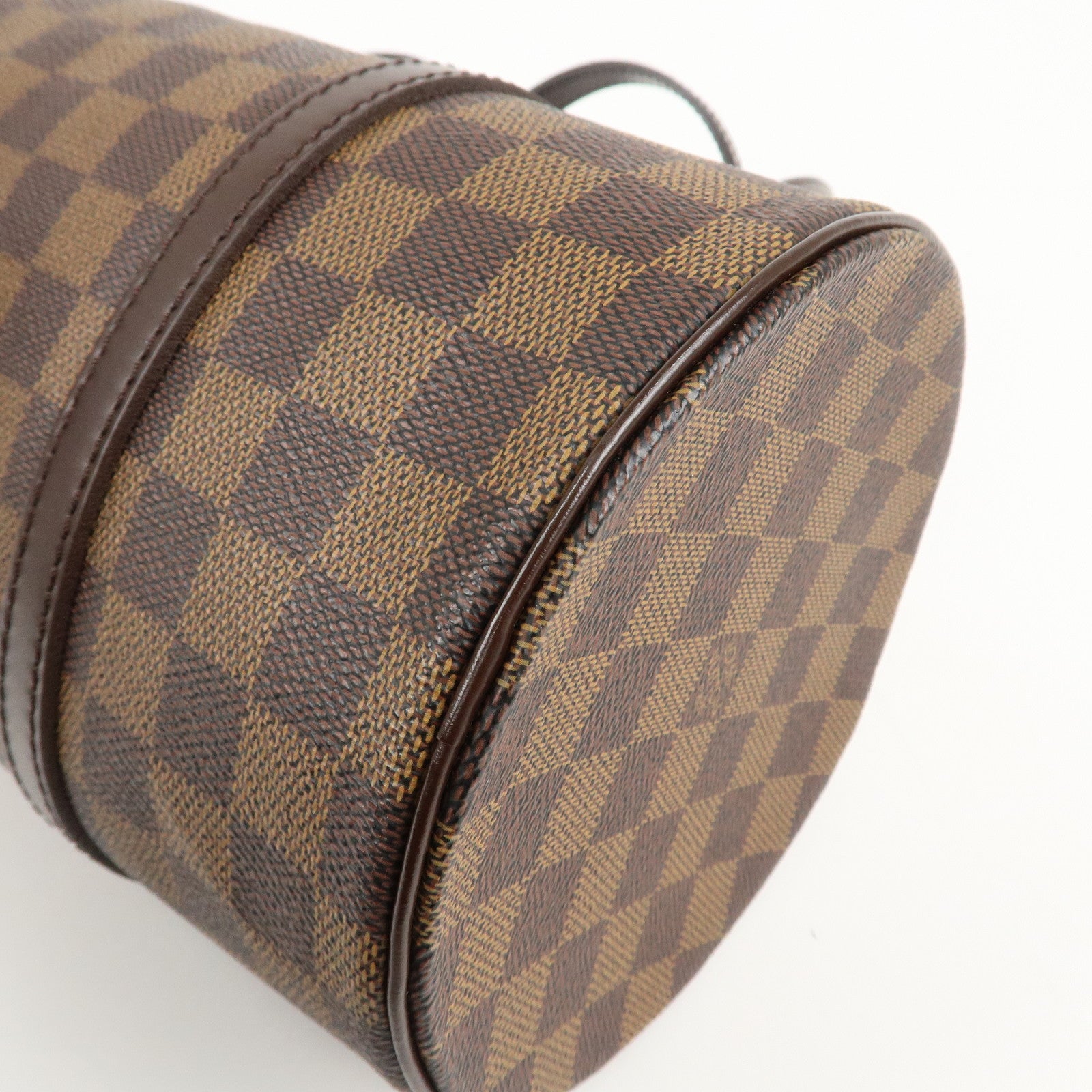 Louis Vuitton Damier Papillon 30 Hand Bag Damier Ebene N51303 Used