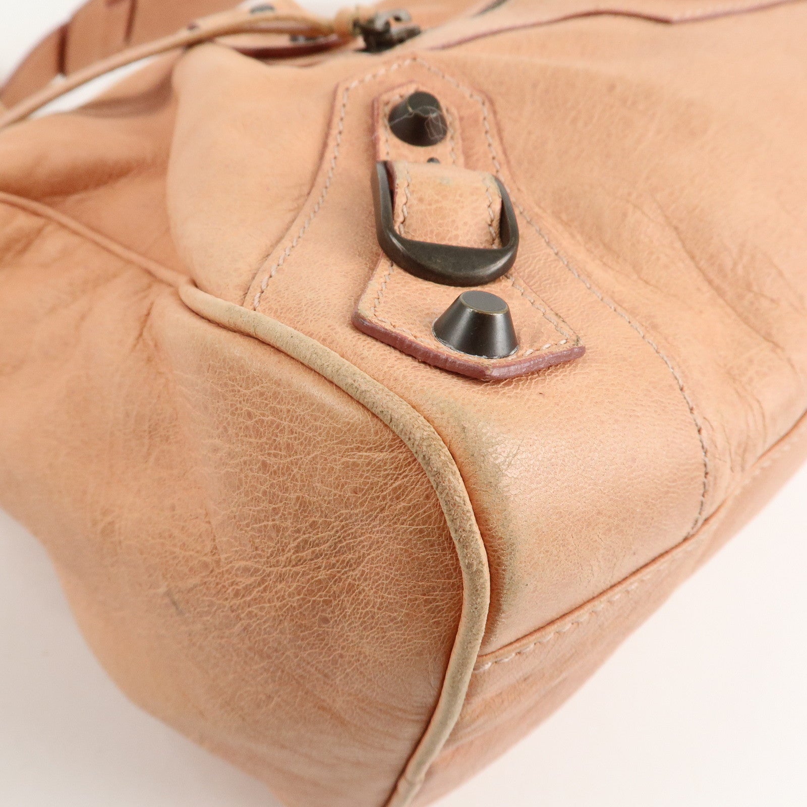 BALENCIAGA The Twiggy Leather 2way Bag Shoulder Bag 128523 Used