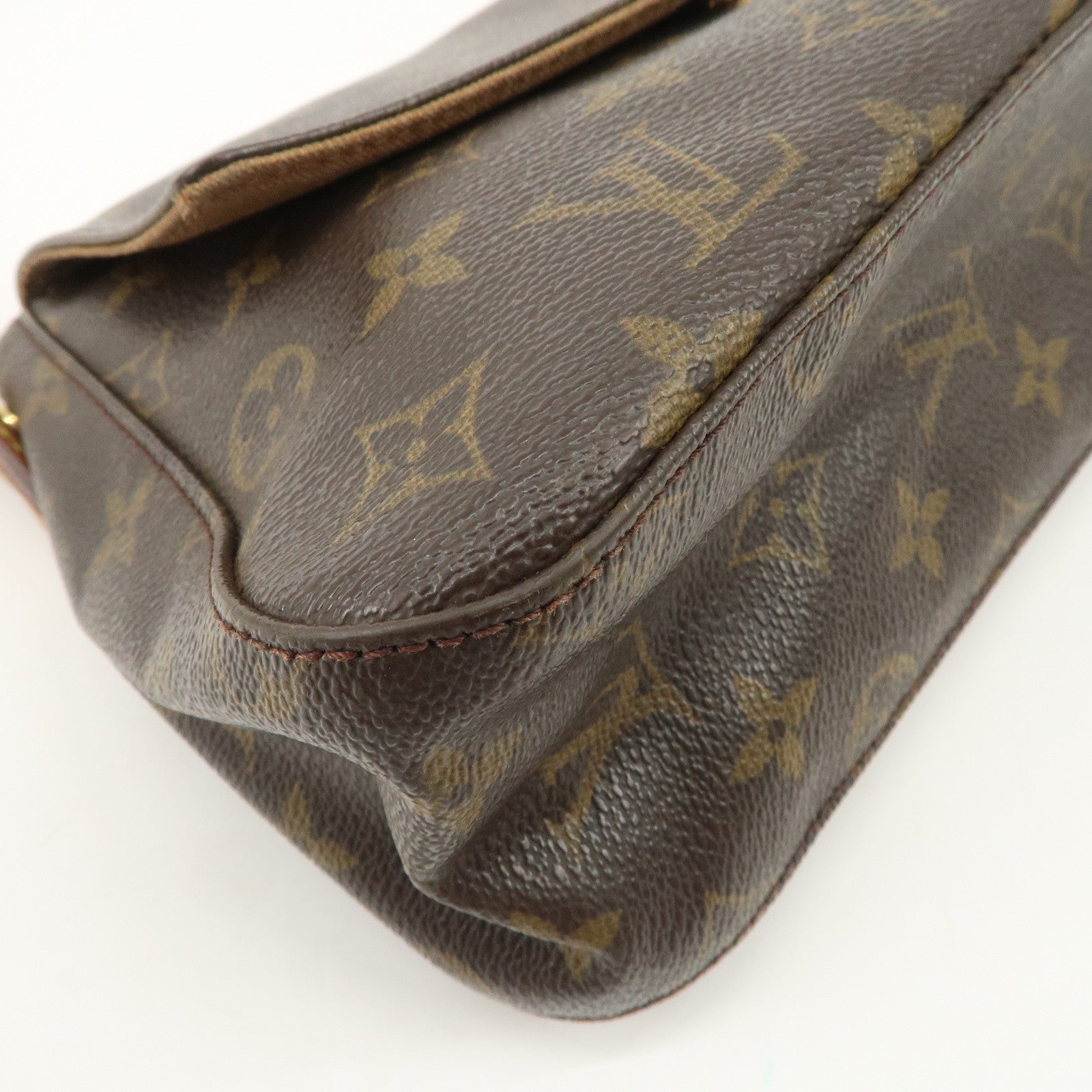 Louis Vuitton Monogram Mini Looping Shoulder Bag Hand Bag M51147 Used