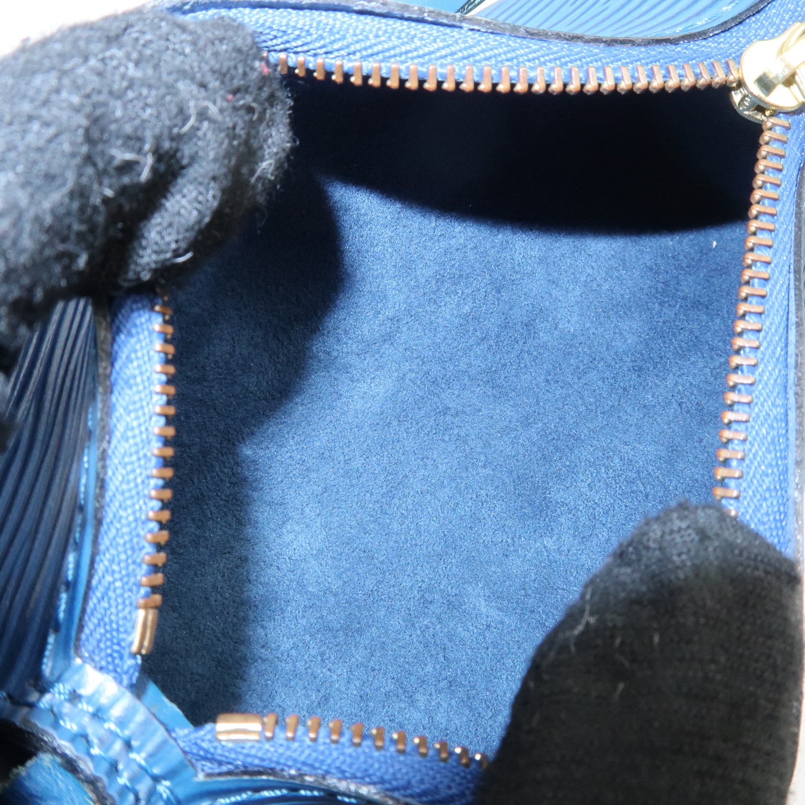 Louis Vuitton Epi Set of2 Soufflot Pouch Castilian Red Toledo Blue Used