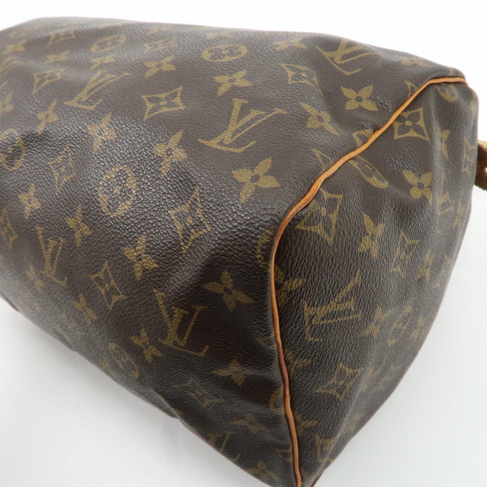Louis Vuitton Monogram Speedy 30 Hand Bag Boston Bag M41526 Used
