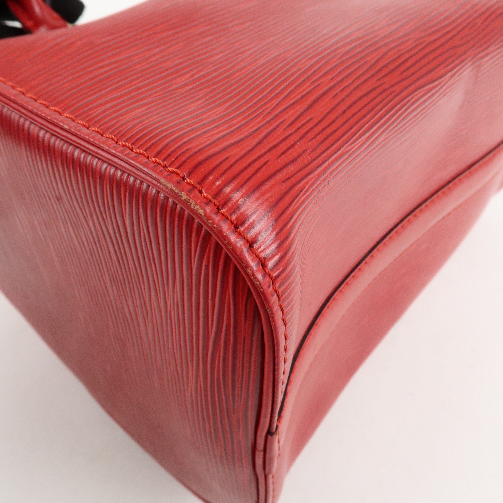 Louis Vuitton Epi Speedy 25 Hand Bag Castilian Red M43017 Used
