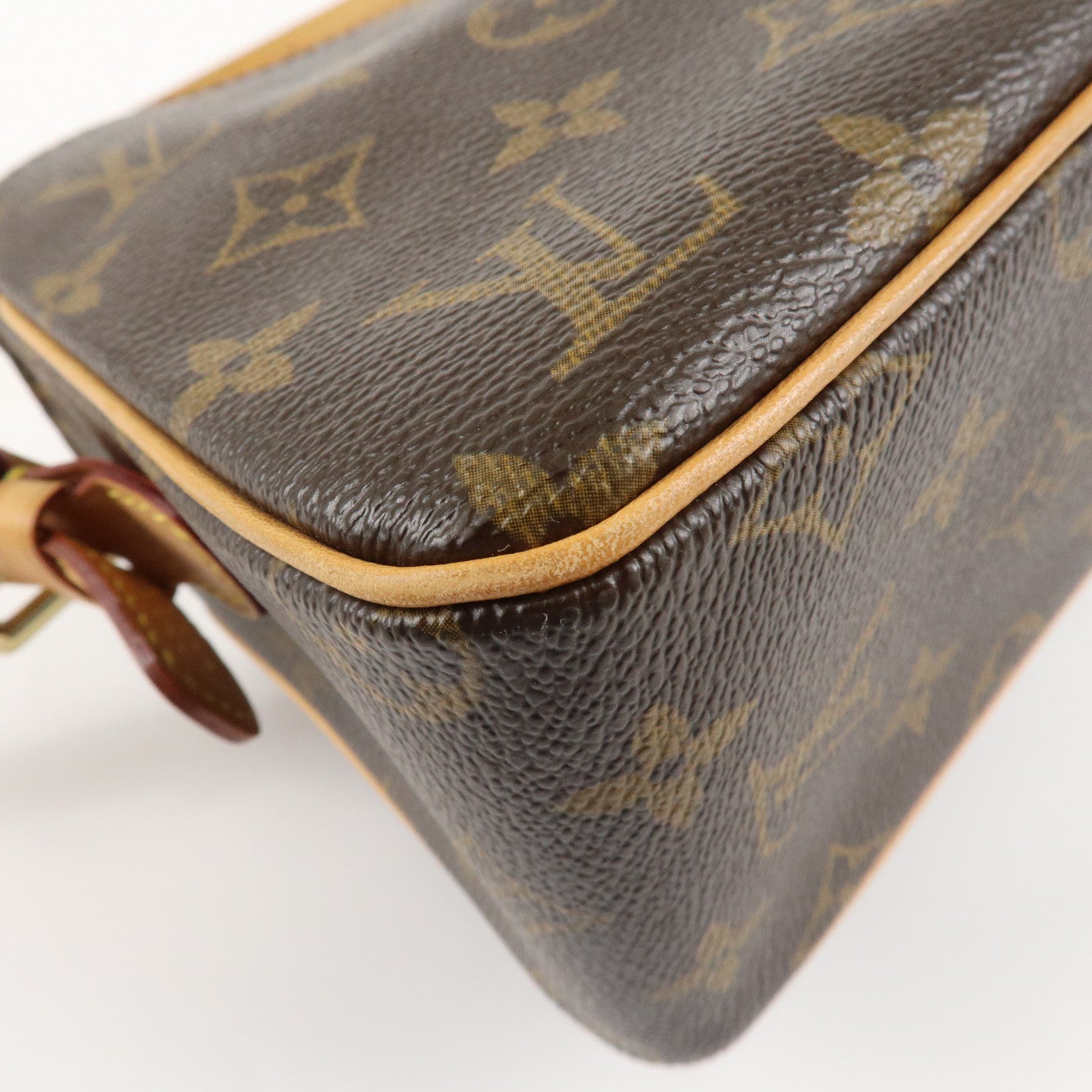 Louis Vuitton Monogram Vivacite Shoulder Bag Hand Bag M51164 Used