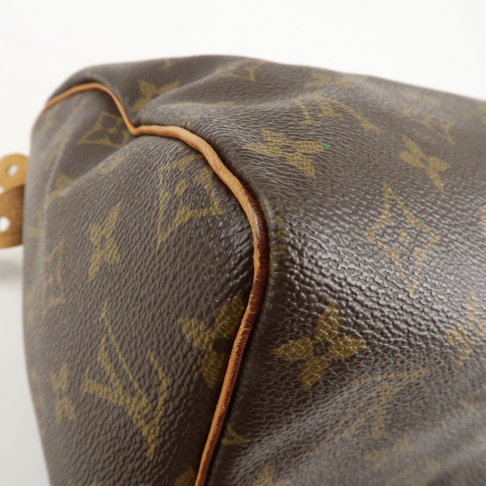 Louis Vuitton Monogram Speedy 30 Hand Bag Boston Bag M41526 Used
