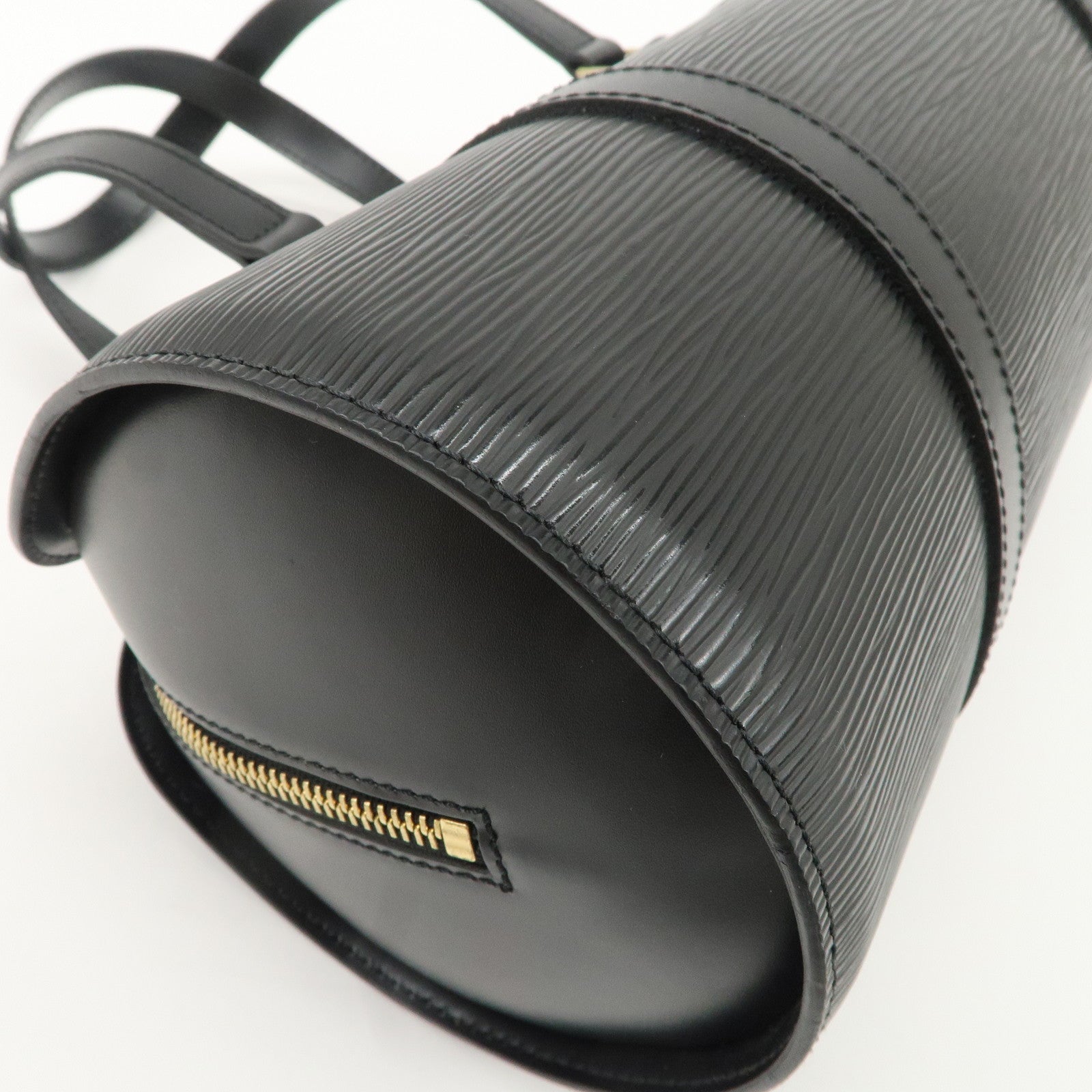 Louis Vuitton Epi Soufflot Hand Bag Noir Black M52862 Used