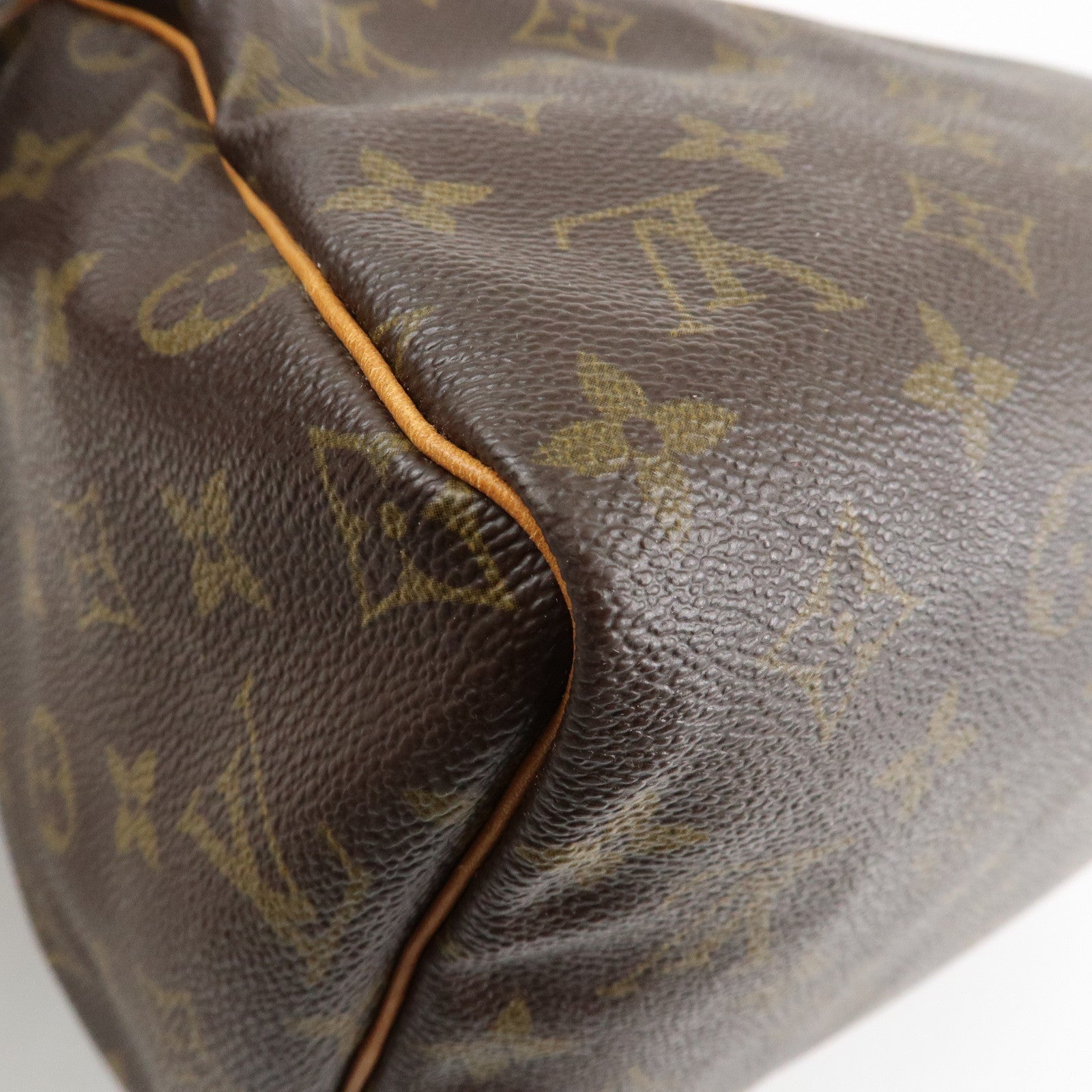 Louis Vuitton Monogram Speedy 30 Hand Bag Boston Bag M41108 Used