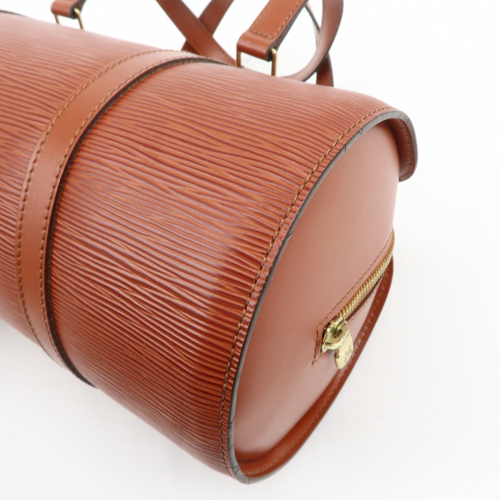 Louis Vuitton Epi Soufflot Shoulder Bag Kenya Brown M52223 Used