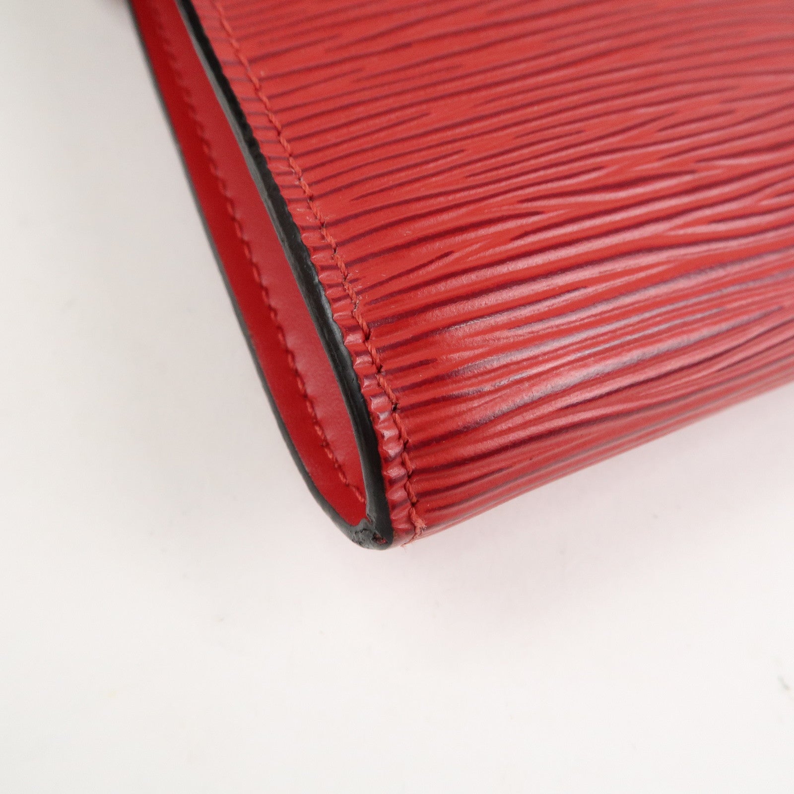Louis Vuitton Epi Pochette Accessoires Pouch Castilian Red M52947 Used