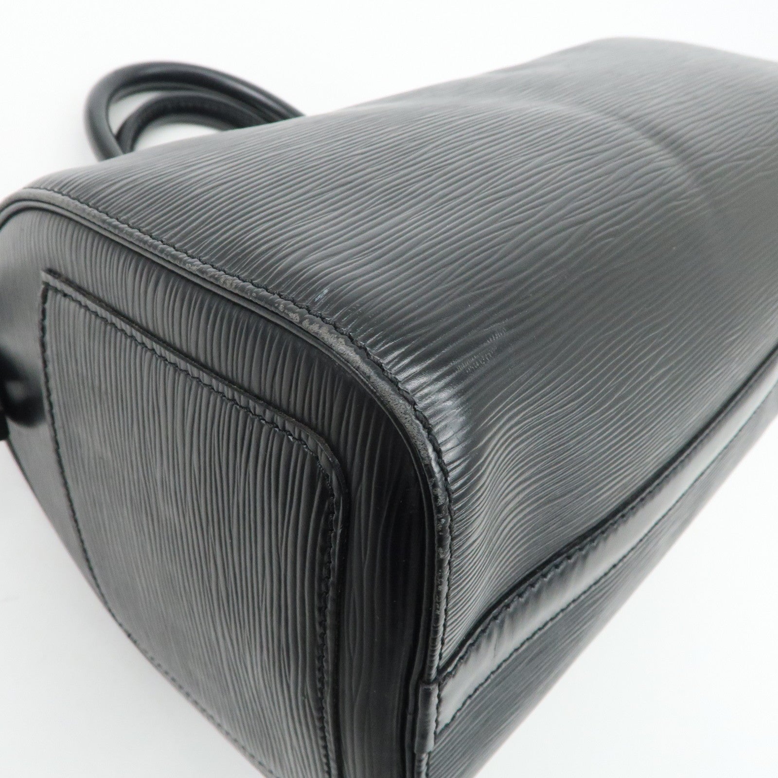 Louis Vuitton Epi Speedy 25 Boston Bag Hand Bag Noir Black M43012 Used