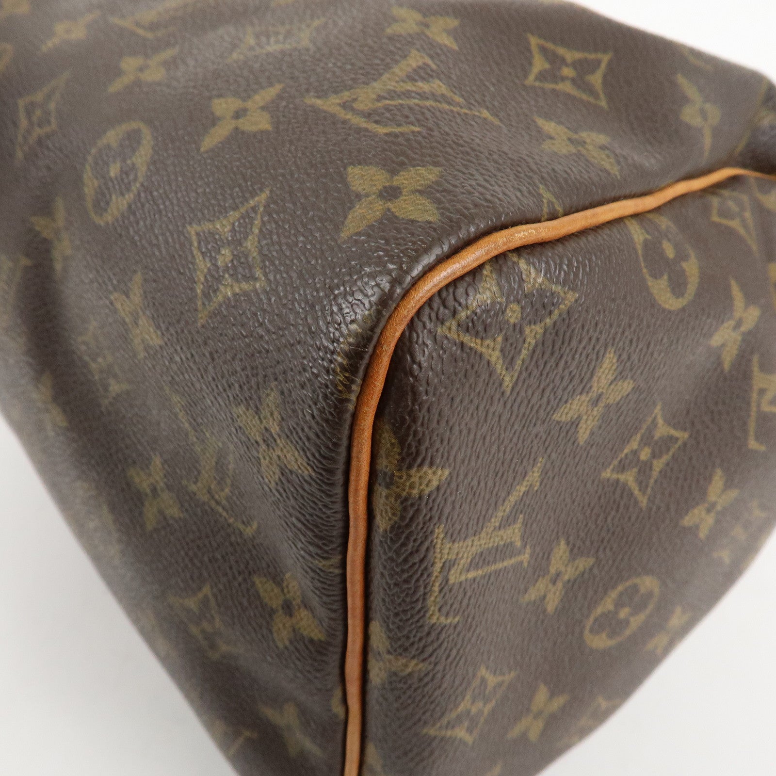 Louis Vuitton Monogram Speedy 30 Hand Bag Boston Bag M41526 Used