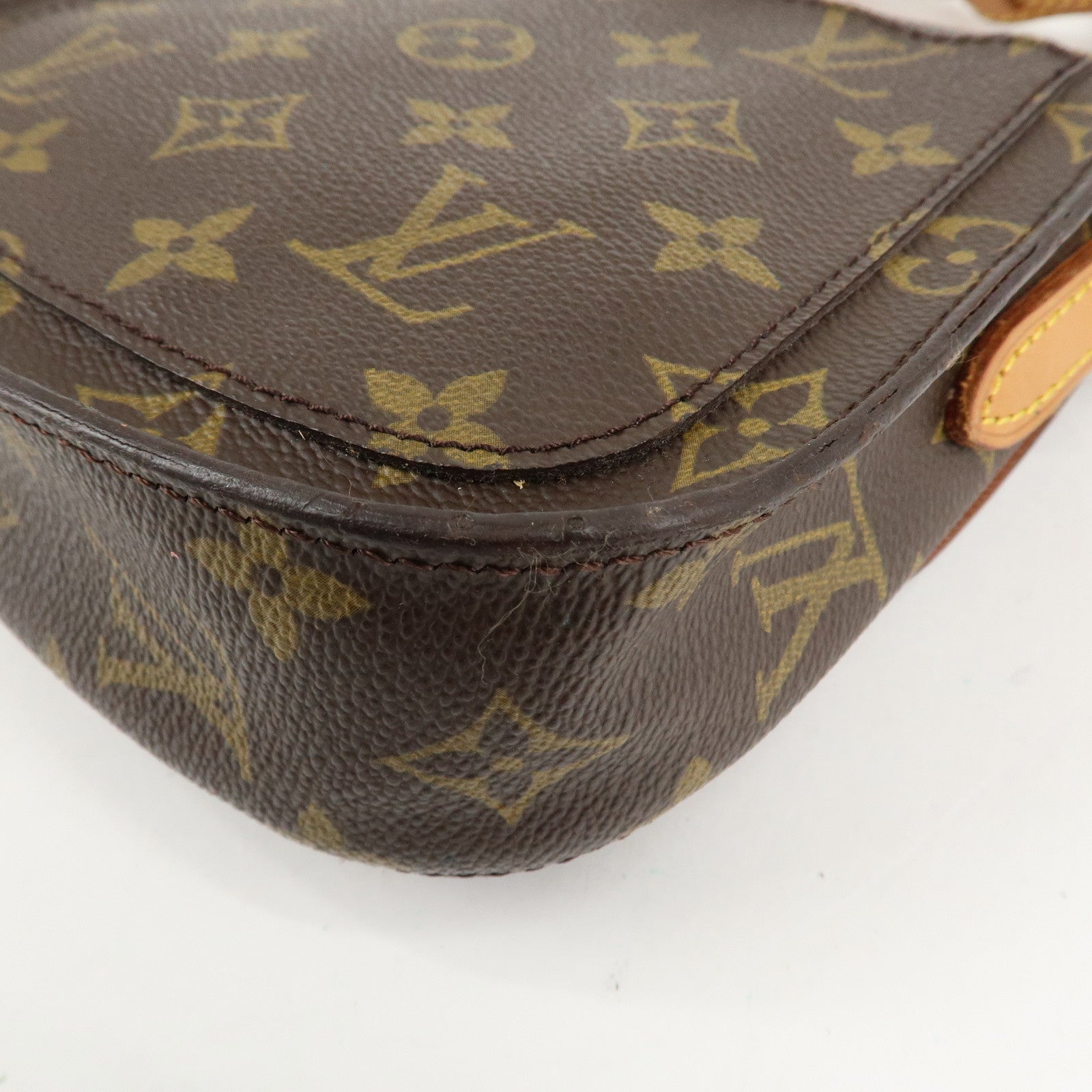 Louis Vuitton Monogram Mini Saint Cloud Shoulder Bag M51244 Used