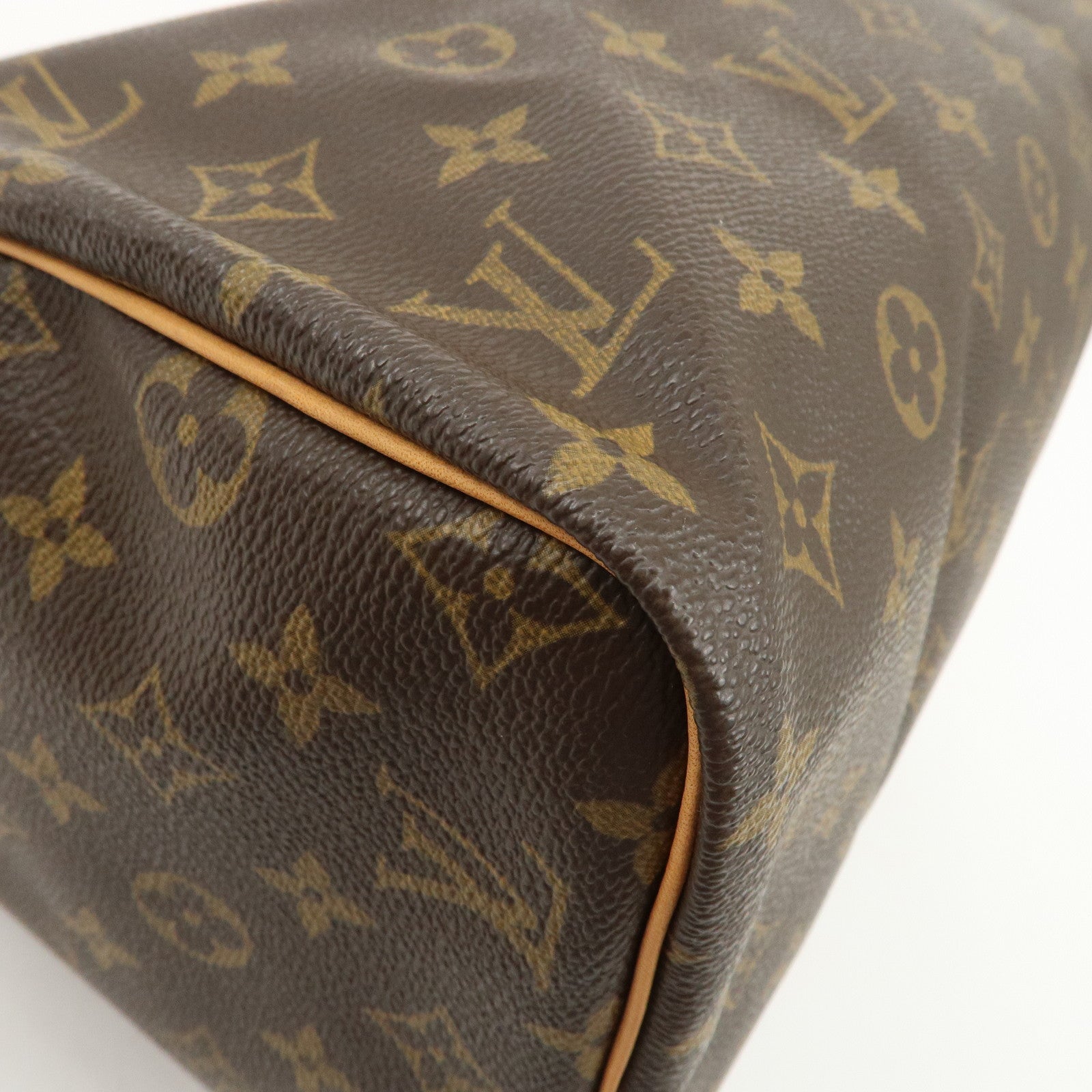 Louis Vuitton Monogram Speedy 30 Hand Bag Boston Bag M41108 Used
