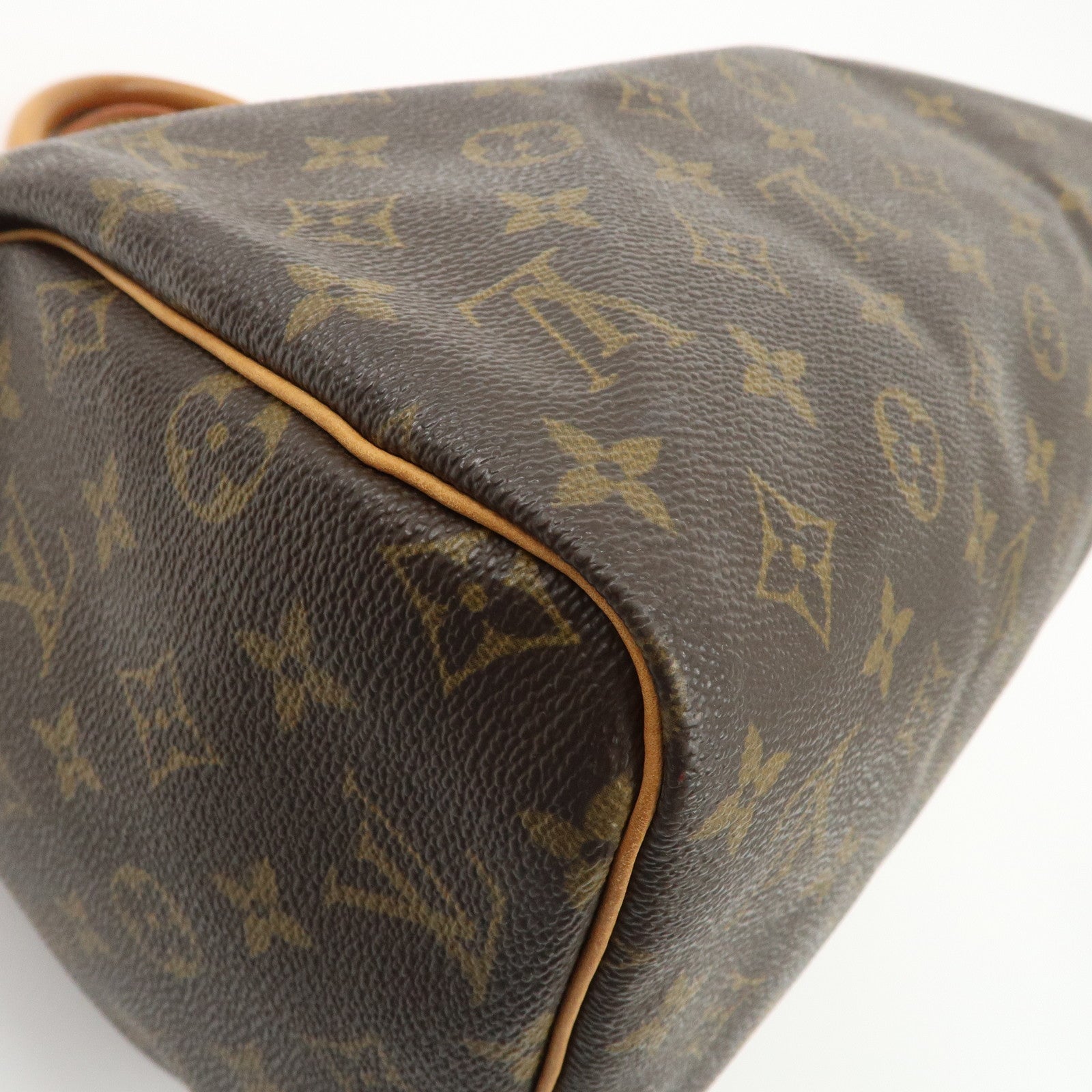 Louis Vuitton Monogram Speedy 30 Hand Bag Boston Bag M41108 Used